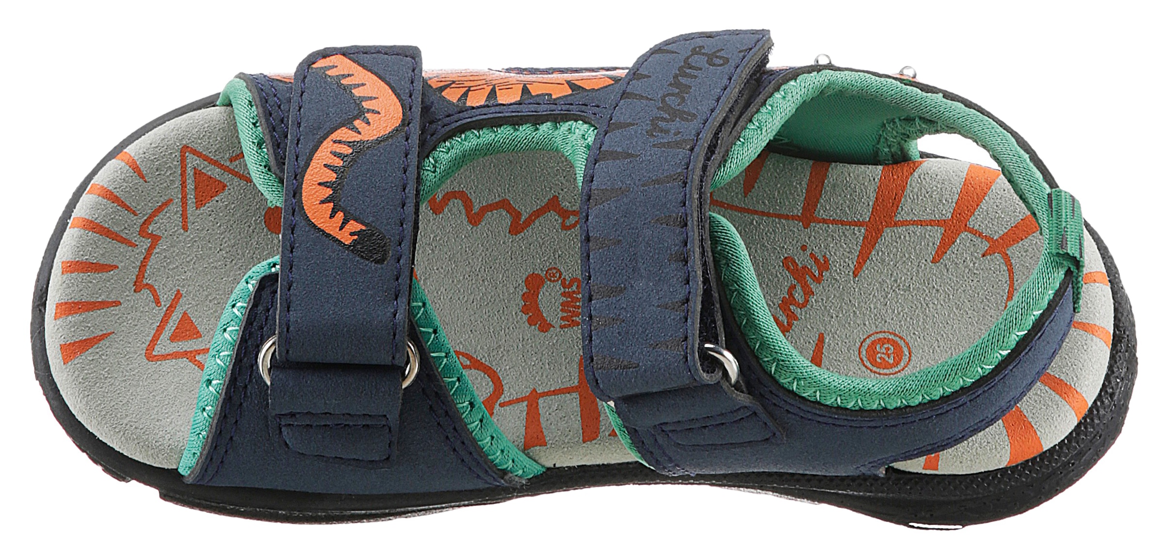 Lurchi Sandale »Blinkschuh Khan«, Sommerschuh, Klettschuh, Outdoorschuh, mit cooler Blinkfunktion