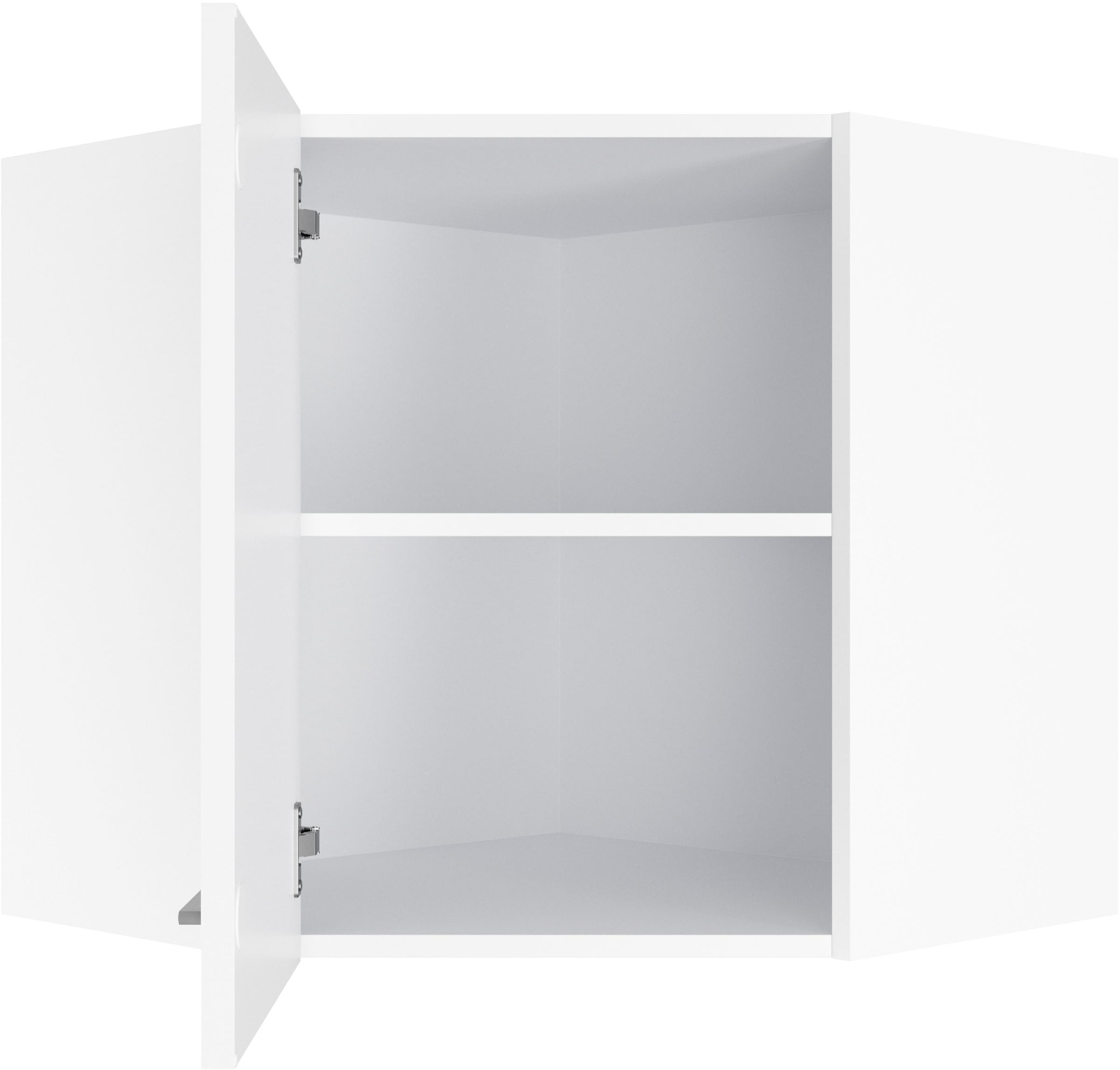 KOCHSTATION Eckhängeschrank »KS-Milan«, HELD Möbel, Eckhängeschrank 60x60 cm, matte oder hochglänzende Fronten