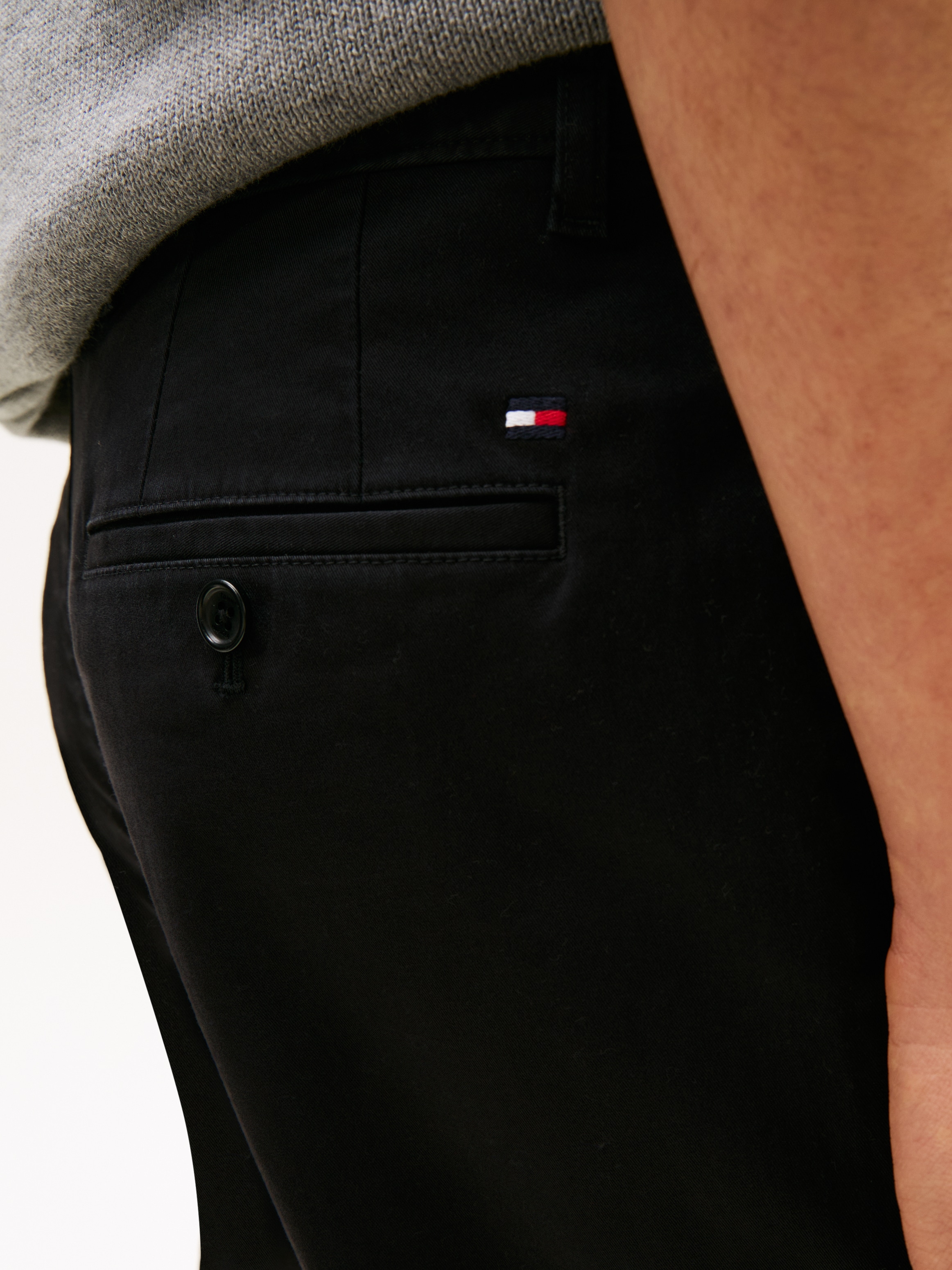 Tommy Hilfiger Chinohose »DENTON ESSENTIAL«  Gerades Bein, Schlichte Optik