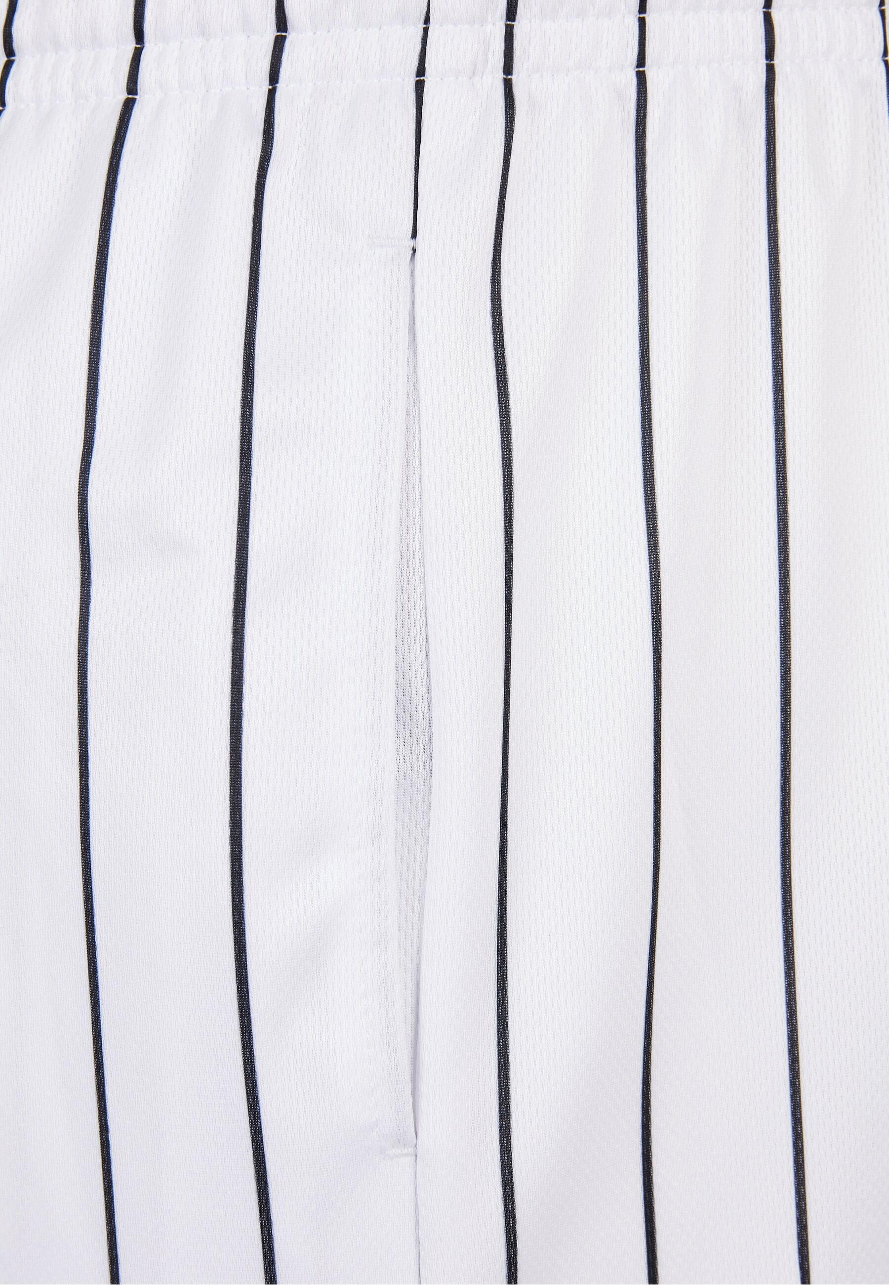 Karl Kani Stoffhose »Karl Kani Herren Small Signature Pinstripe Mesh Shorts«
