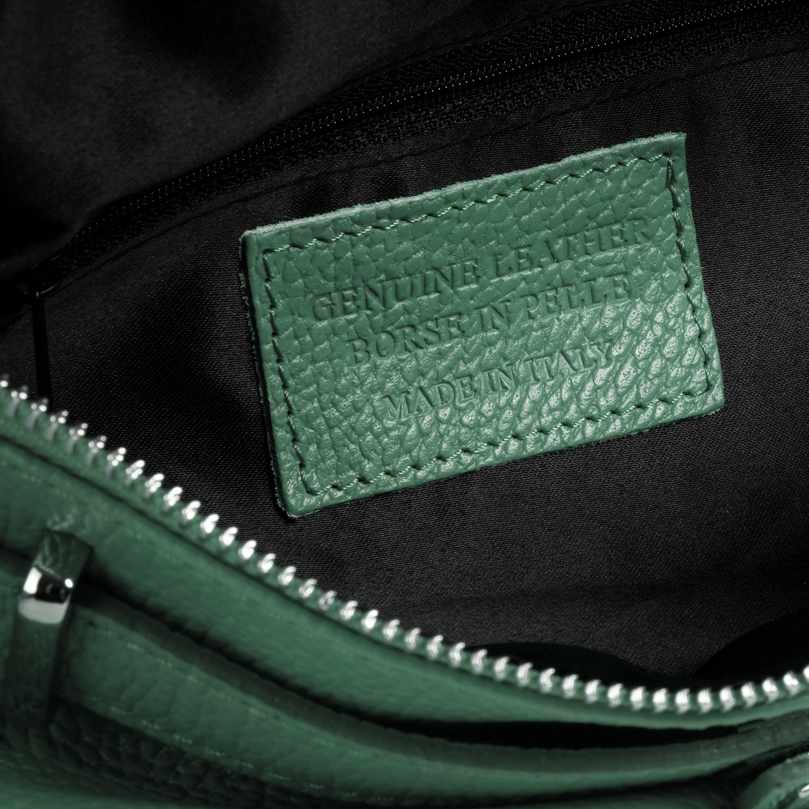 Samantha Look Gürteltasche, echt Leder, Made in Italy