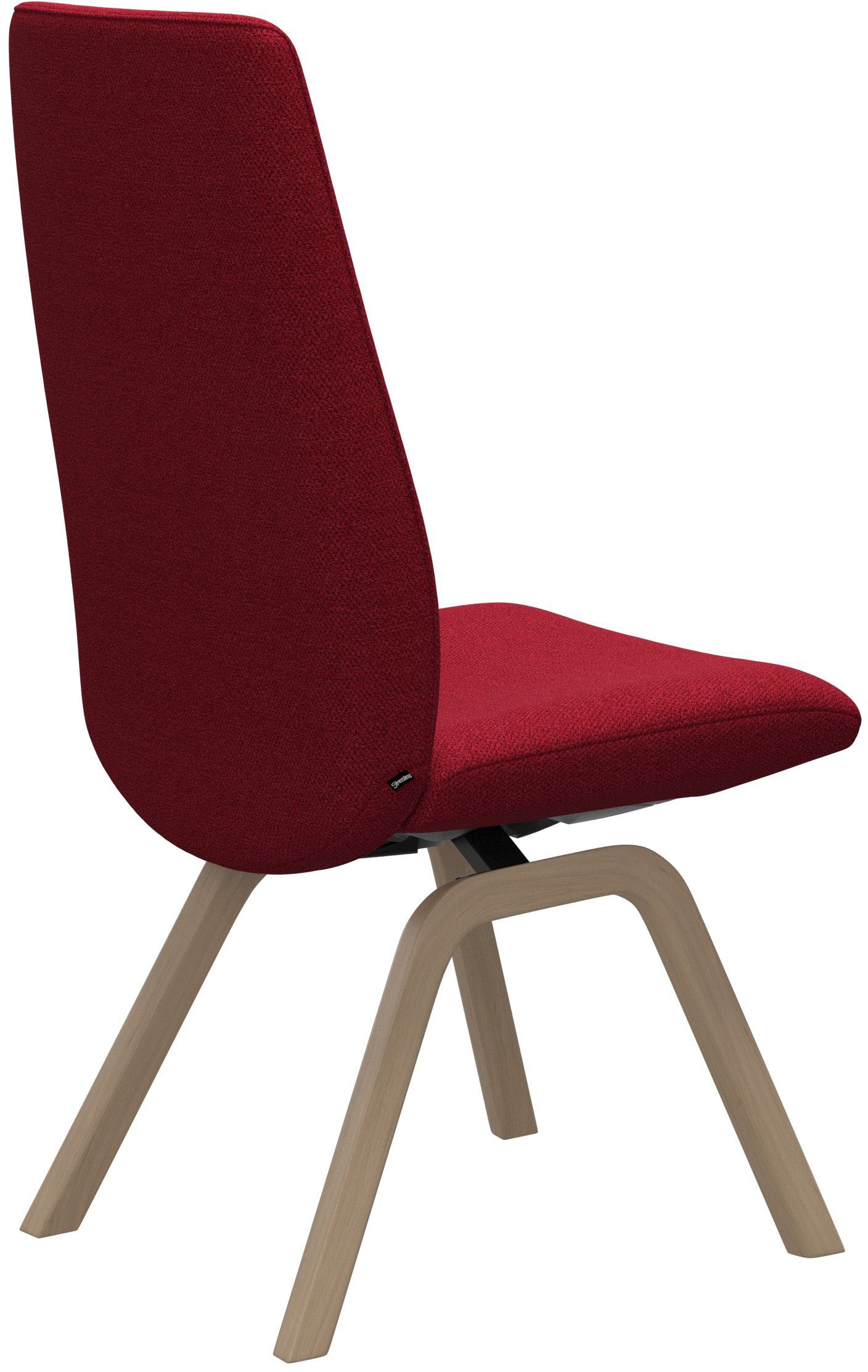 Stressless® Polsterstuhl »Laurel«, ROHLEDER Stoff Q2 FARON, High Back, Größe L, mit schräggestellten Beinen in Eiche natur