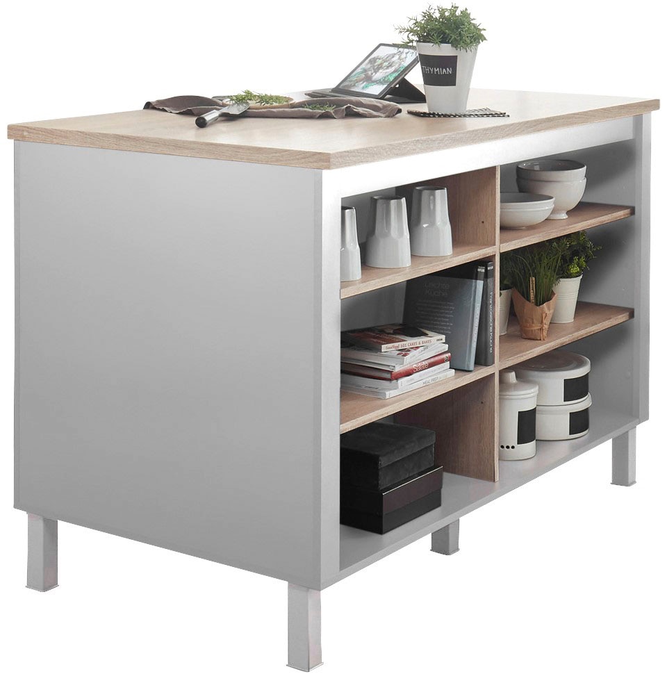 BASIC by Balculina Unterschrank »Bilberry«, Kücheninsel, Breite 138 cm
