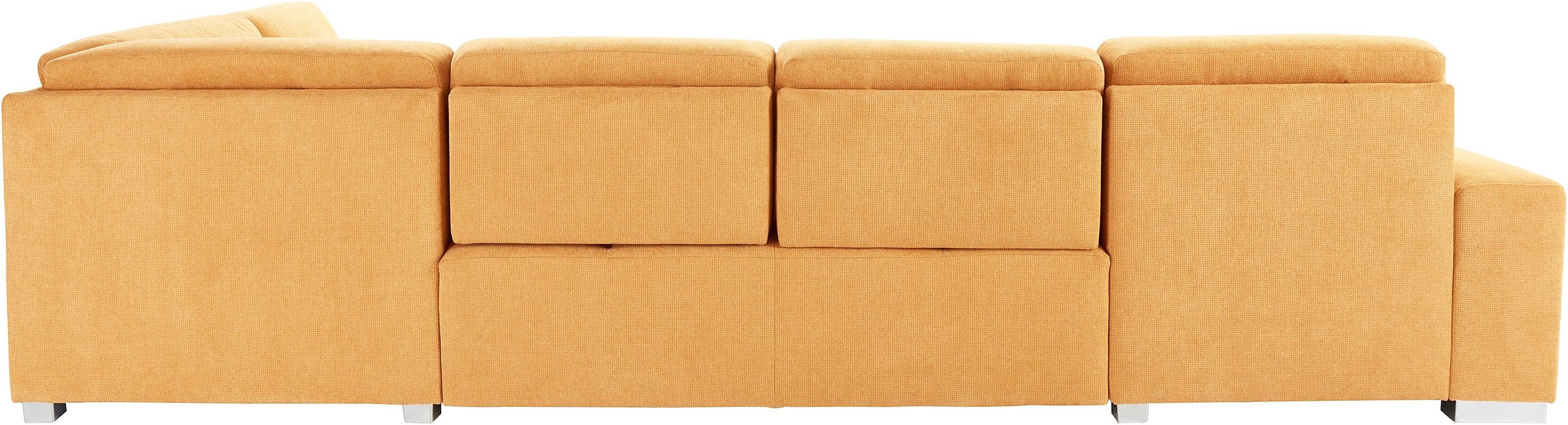 sit&more Wohnlandschaft »Santorini U-Form«, mit Federkern und Sitztiefenverstellung, wahlweise mit Bettfunktion