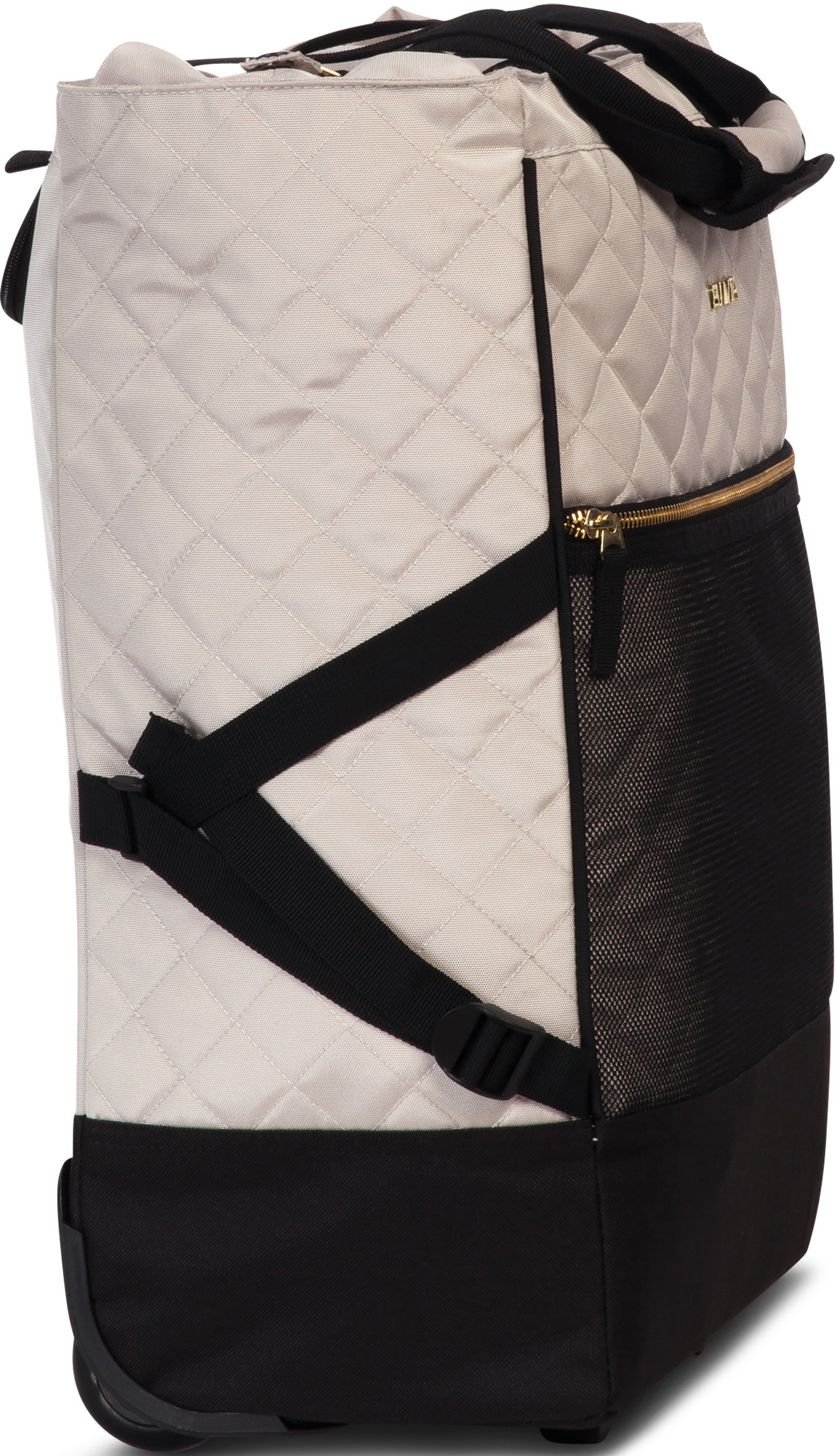 fabrizio® Einkaufstrolley »Punta Wheel classy«, (1 tlg.), edler Look mit abgestepter Oberfläche und Golddetails