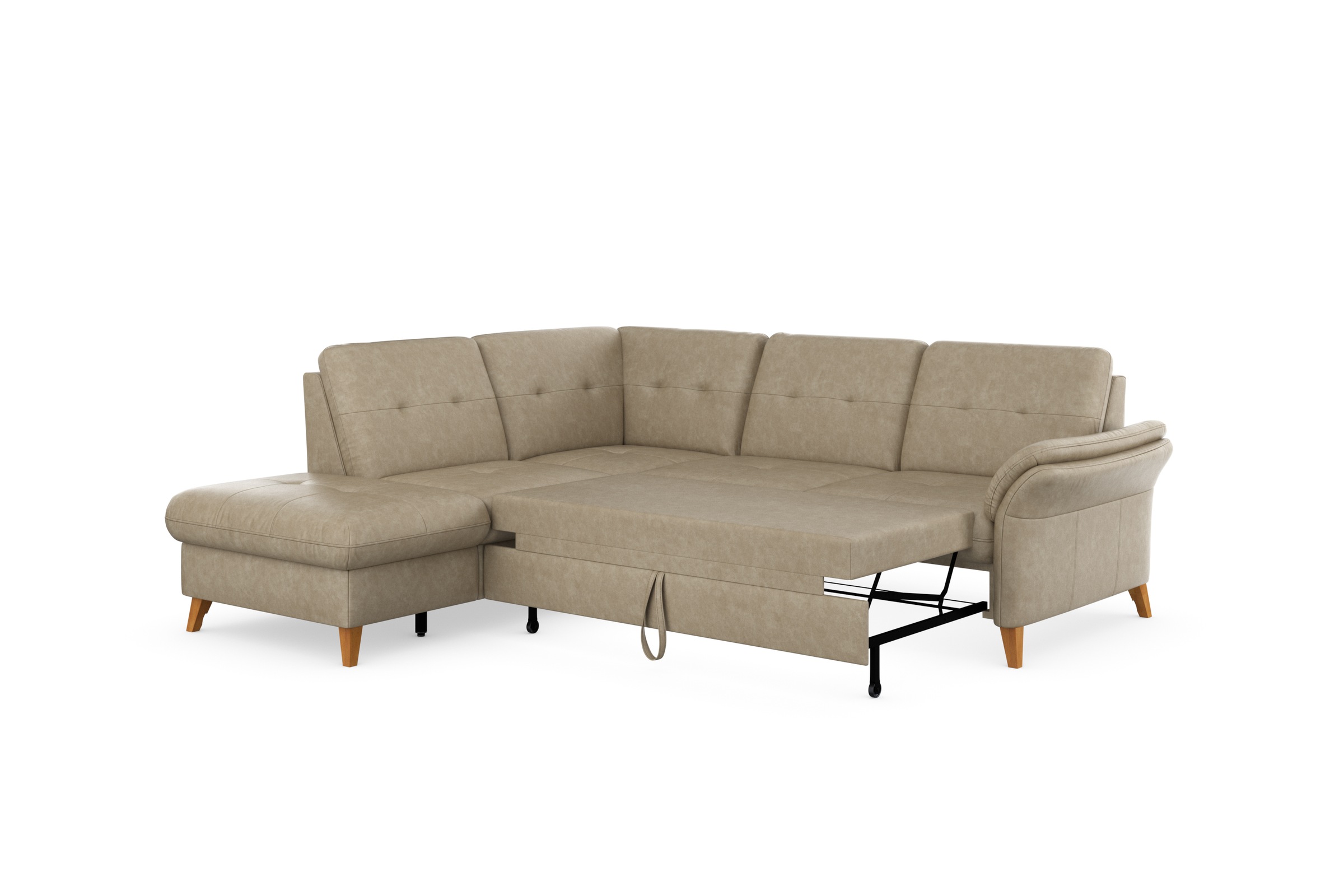 sit&more Ecksofa »Göteborg«, inkl. Sitztiefenverstellung, wahlweise mit Bettfunktion & Bettkasten