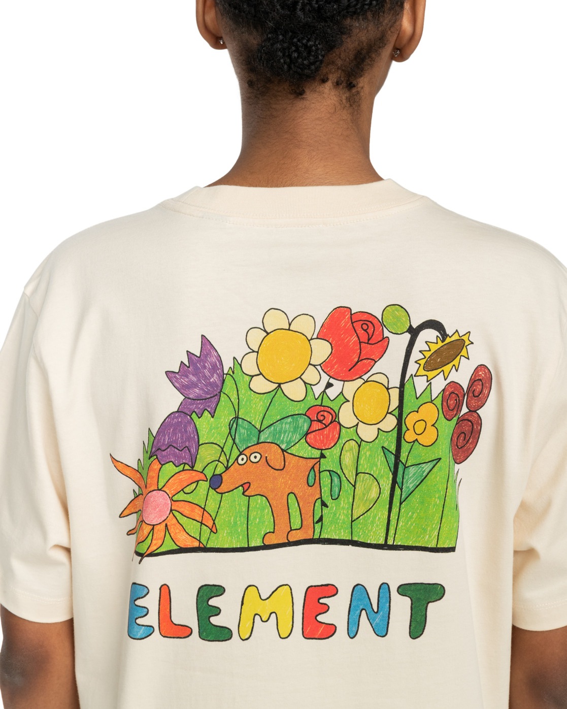 Element T-Shirt »Sniffing The Flowers«