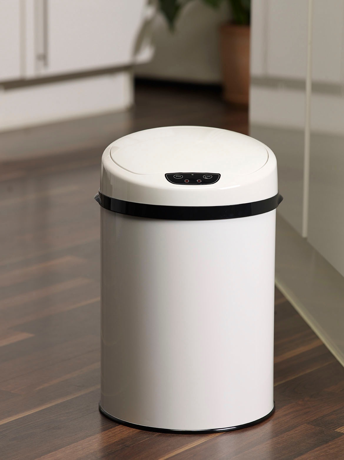 ECHTWERK Mülleimer »INOX BRUSHED«, 1 Behälter, Infrarot-Sensor, Korpus aus Edelstahl, Fassungsvermögen 9 Liter