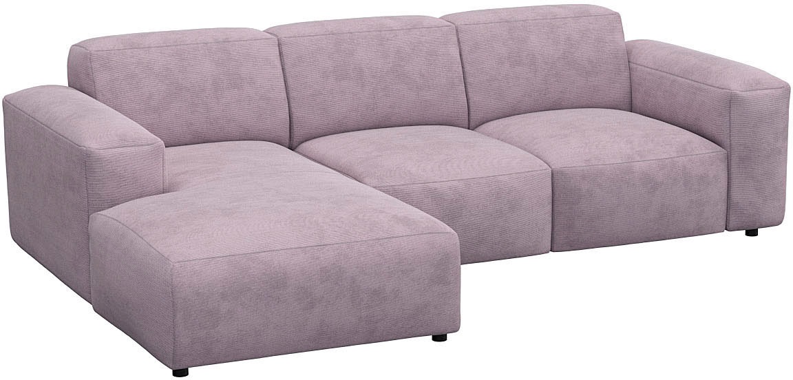 FLEXLUX Ecksofa »Lucera Chaislongue rechts oder links, L-Form, bequem« mode günstig online kaufen