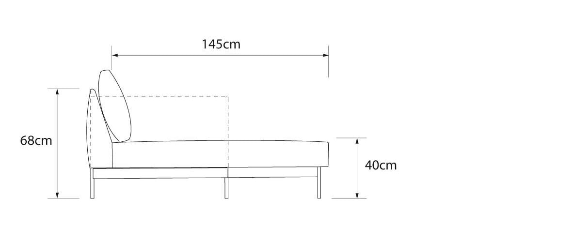 Tenksom Ecksofa »Arthon, Polsterecke, Couch, L-Form, Armlehne, hoher Sitzkomfort«, Bezüge wechselbar, Recamiere links und rechts montierbar