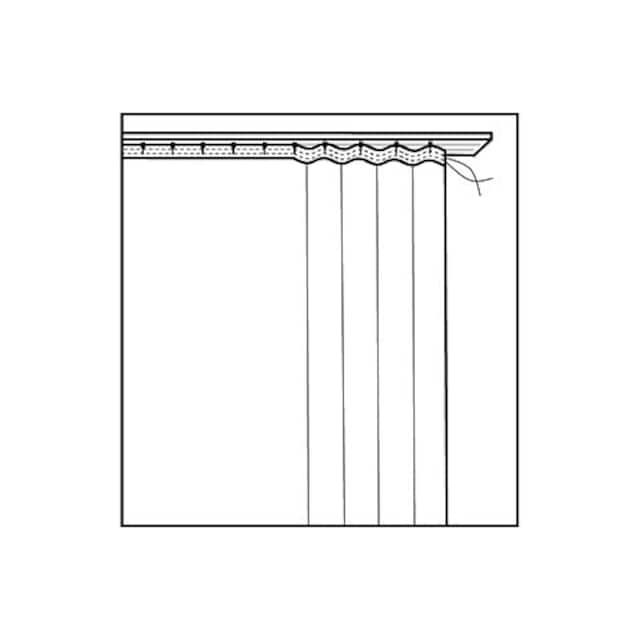 my home Gardine »REGINA«, (2 St.), Vorhang, Fertiggardine, 2-er Set,  transparent jetzt im %Sale