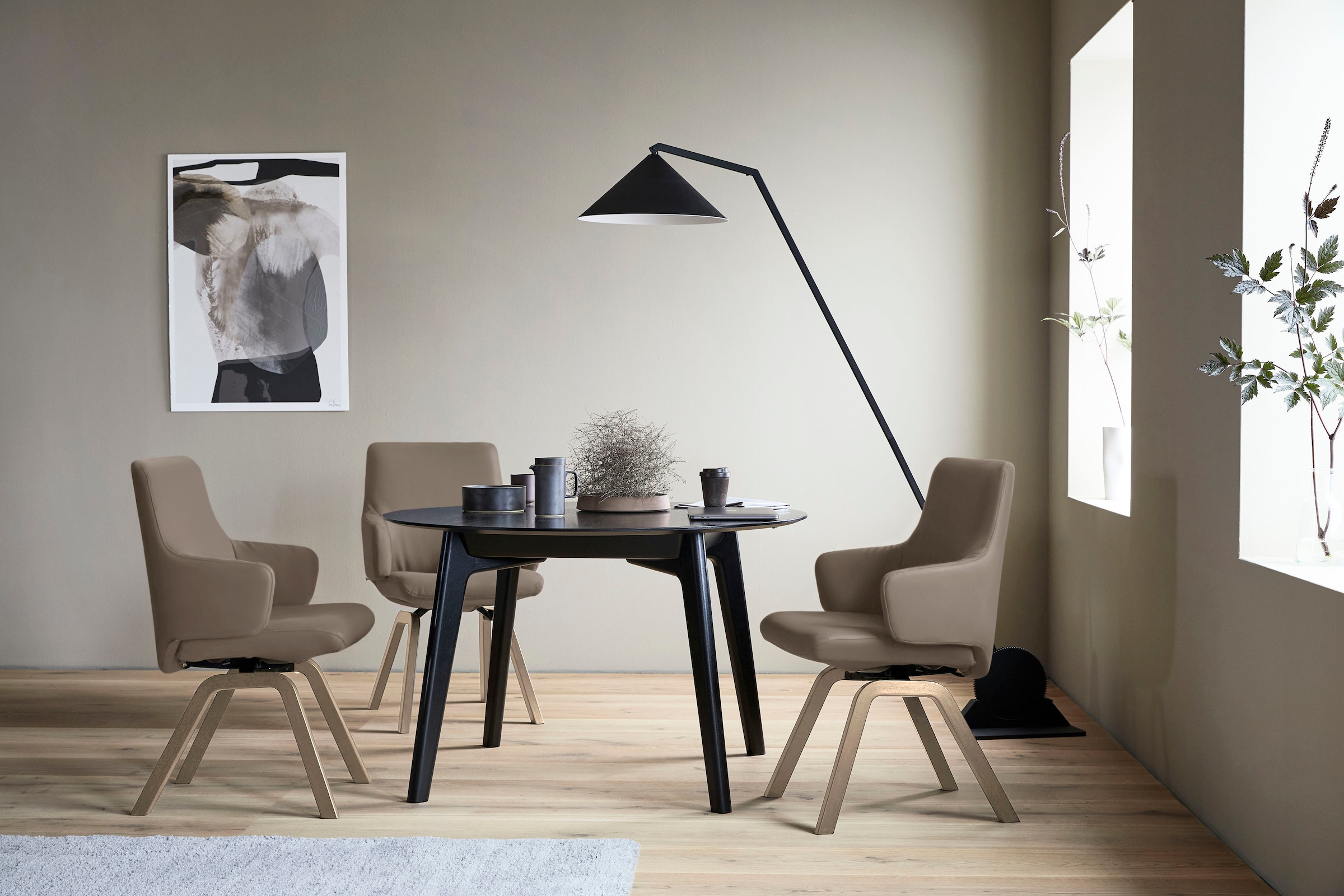 Stressless Polsterstuhl "Laurel" () Leder BATICK Low Back mit Armlehne, Grö günstig online kaufen