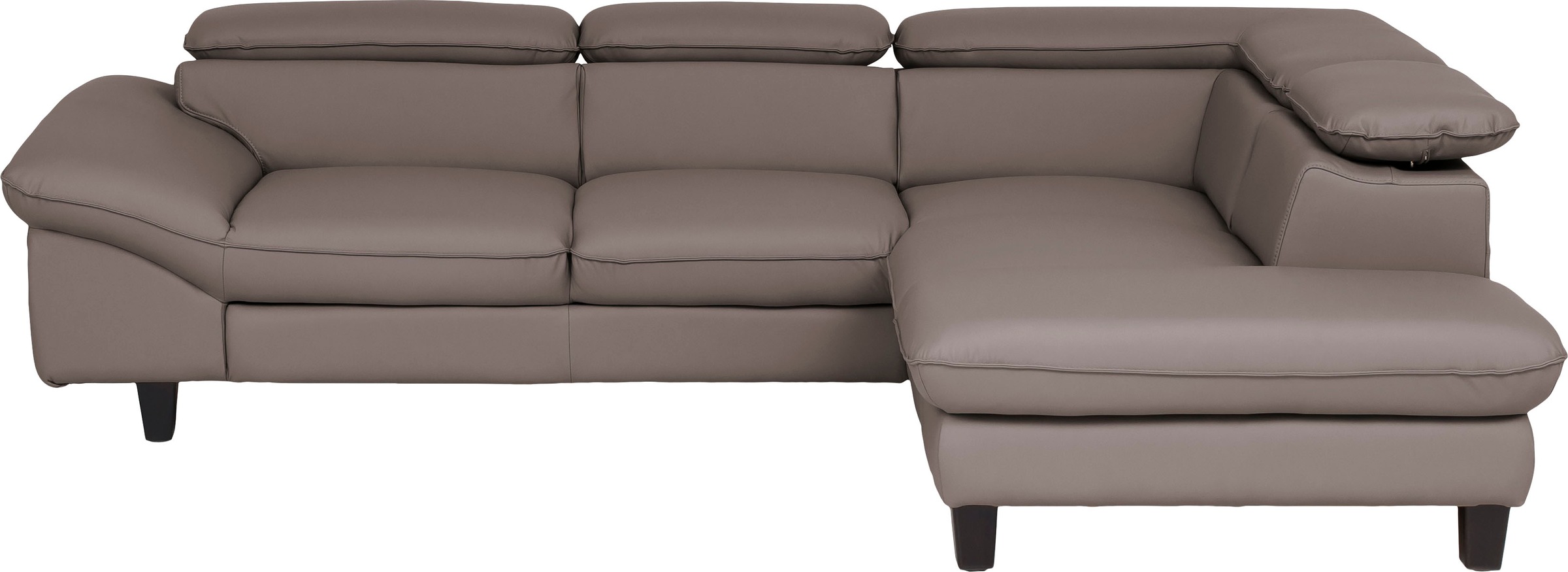 Home affaire Ecksofa "Pilot L-Form" mit Kopfteilverstellung, wahlweise mit günstig online kaufen