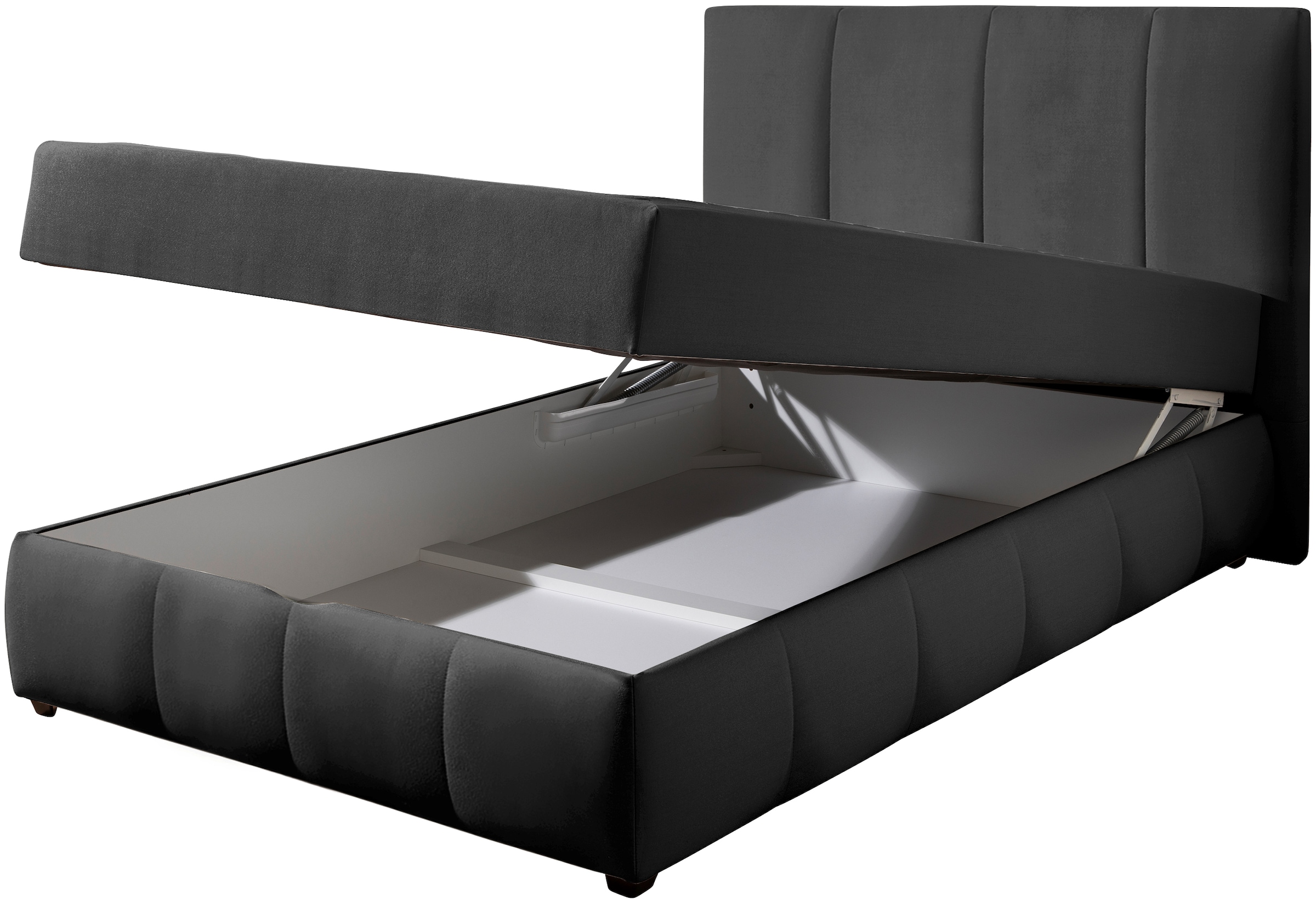 INOSIGN Boxbett »Hartley«, Inkl. Bettkasten & Topper, wählbar in H2, H3 o. H4