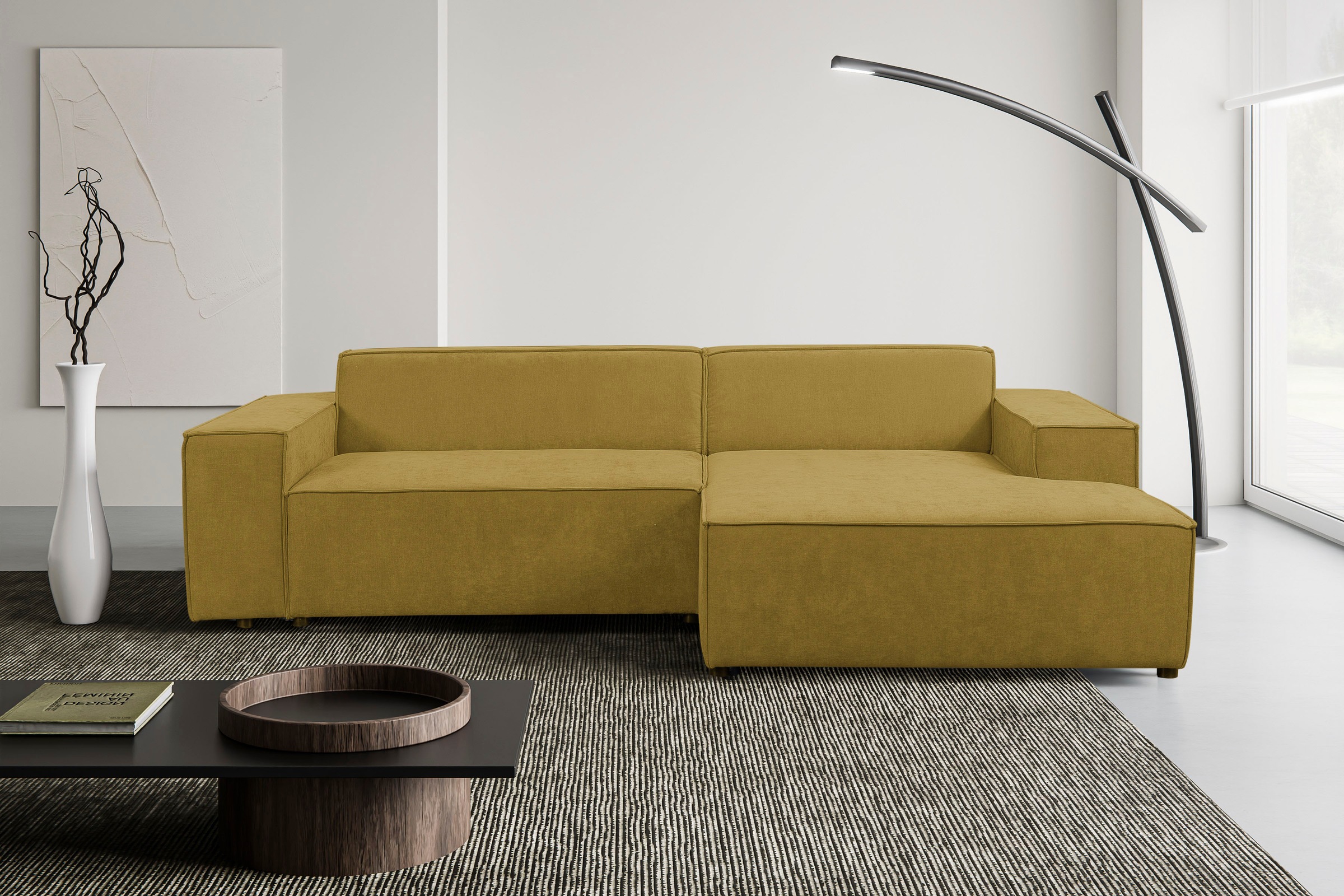 WERK2 Ecksofa »Trento, L-Form, Breite 268 cm« Trento – Sofa mit Eleganz, Ko günstig online kaufen
