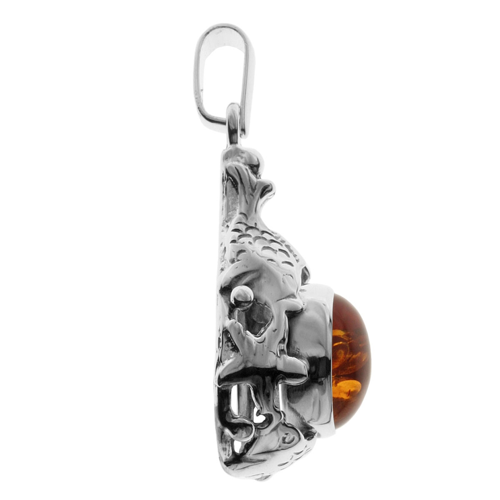 OSTSEE-SCHMUCK Kettenanhänger »Ostsee-Schmuck Anhänger Fischland 34x14 mm«, (1 tlg.)