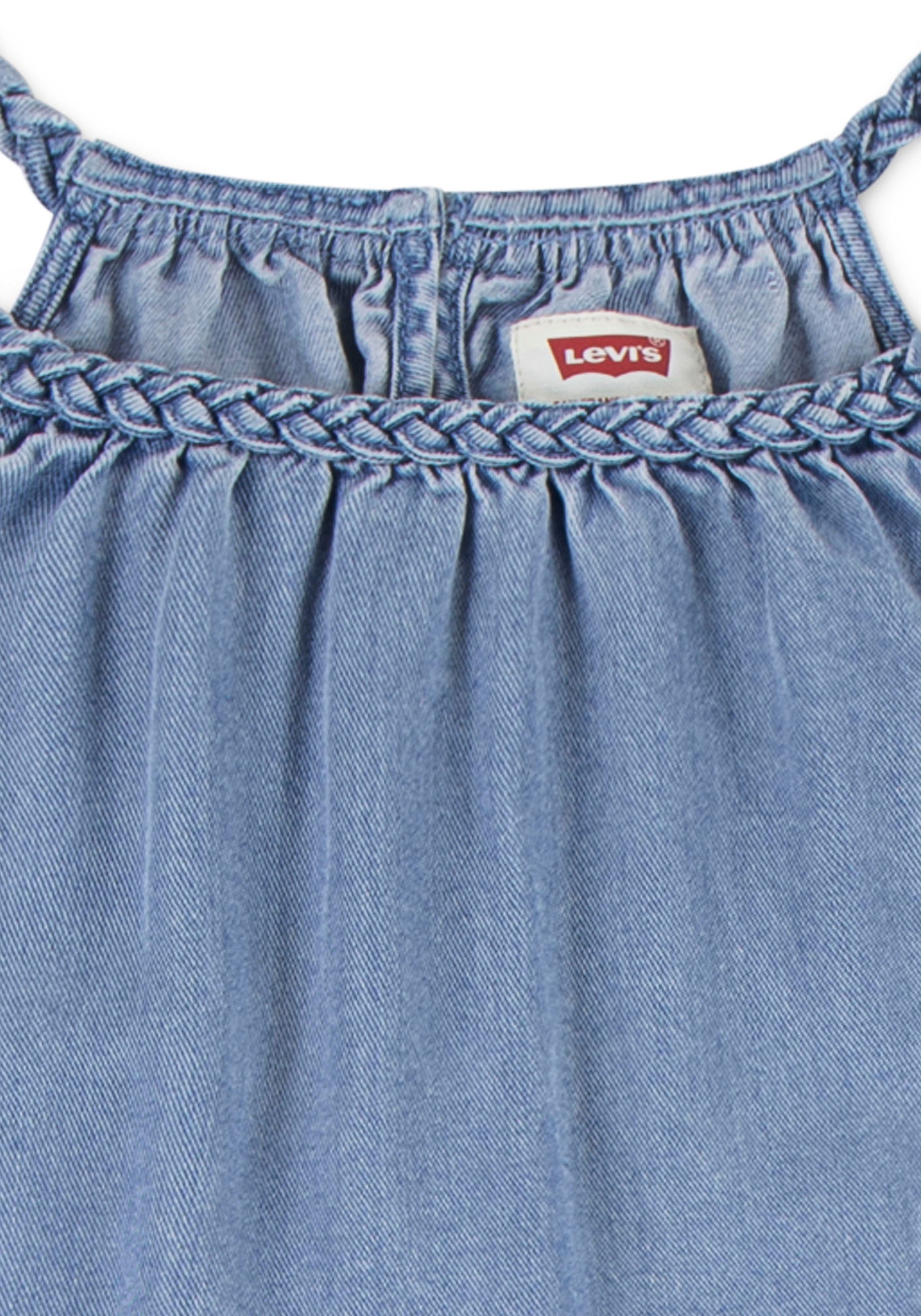Levi's® Kids Neckholderkleid »LVG HALTER TIERED DRESS«, mit horizontalen Nähten