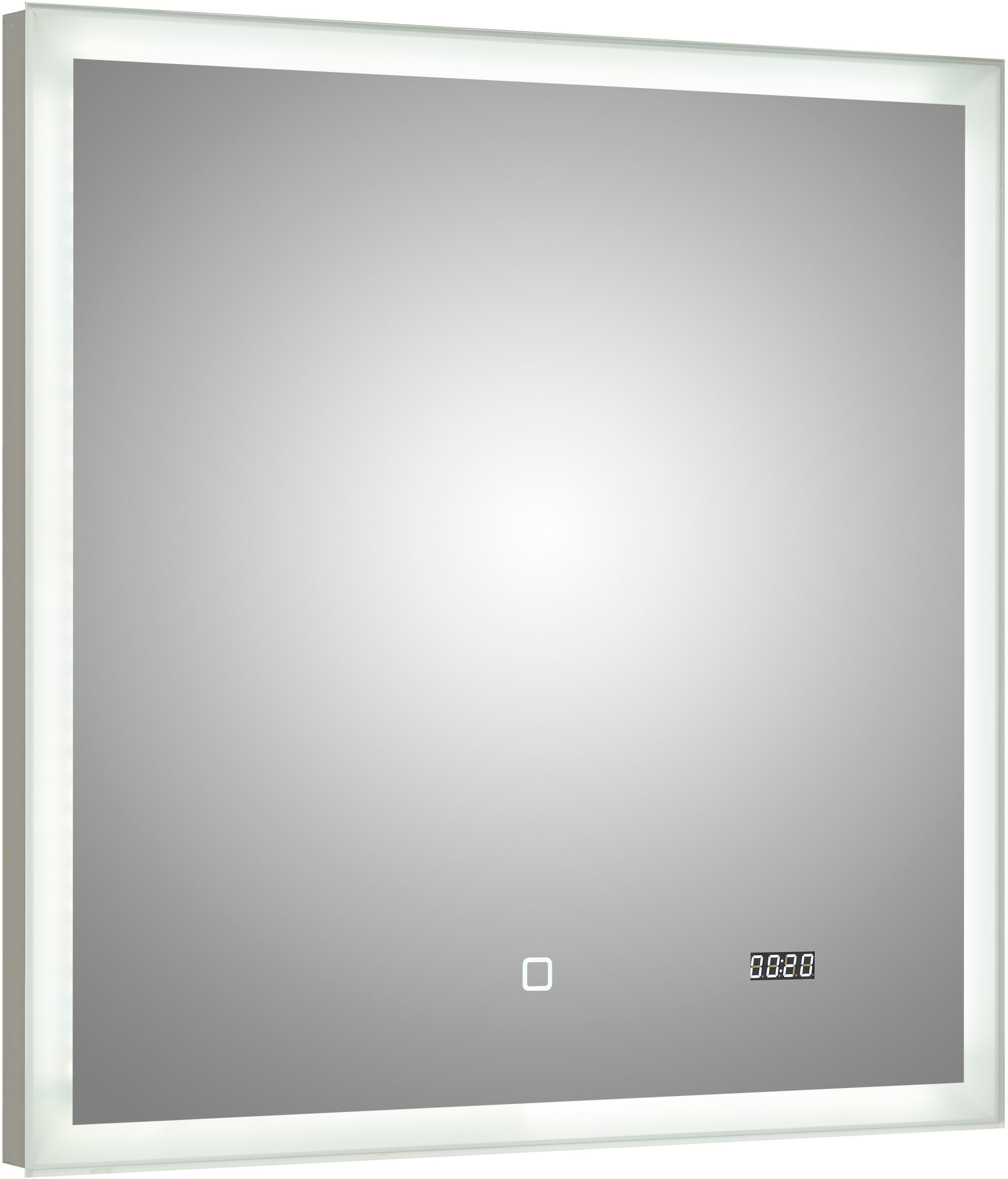 Saphir Badmöbel-Set »Quickset 5-teilig, Keramik-Waschtisch mit LED-Spiegel« günstig online kaufen