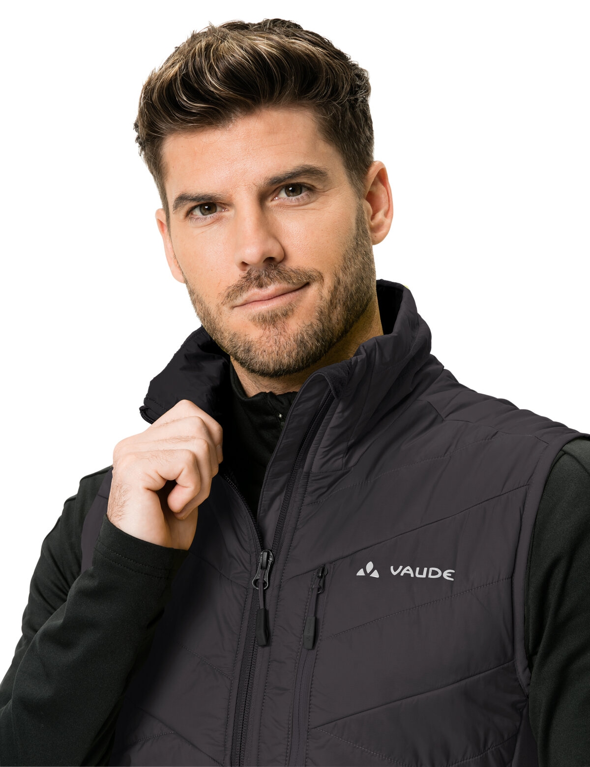 VAUDE Steppweste »Men's Sesvenna Vest IV« leichte Wärmeschicht, geringes Packmaß, wasserabweisende Ausrüstung