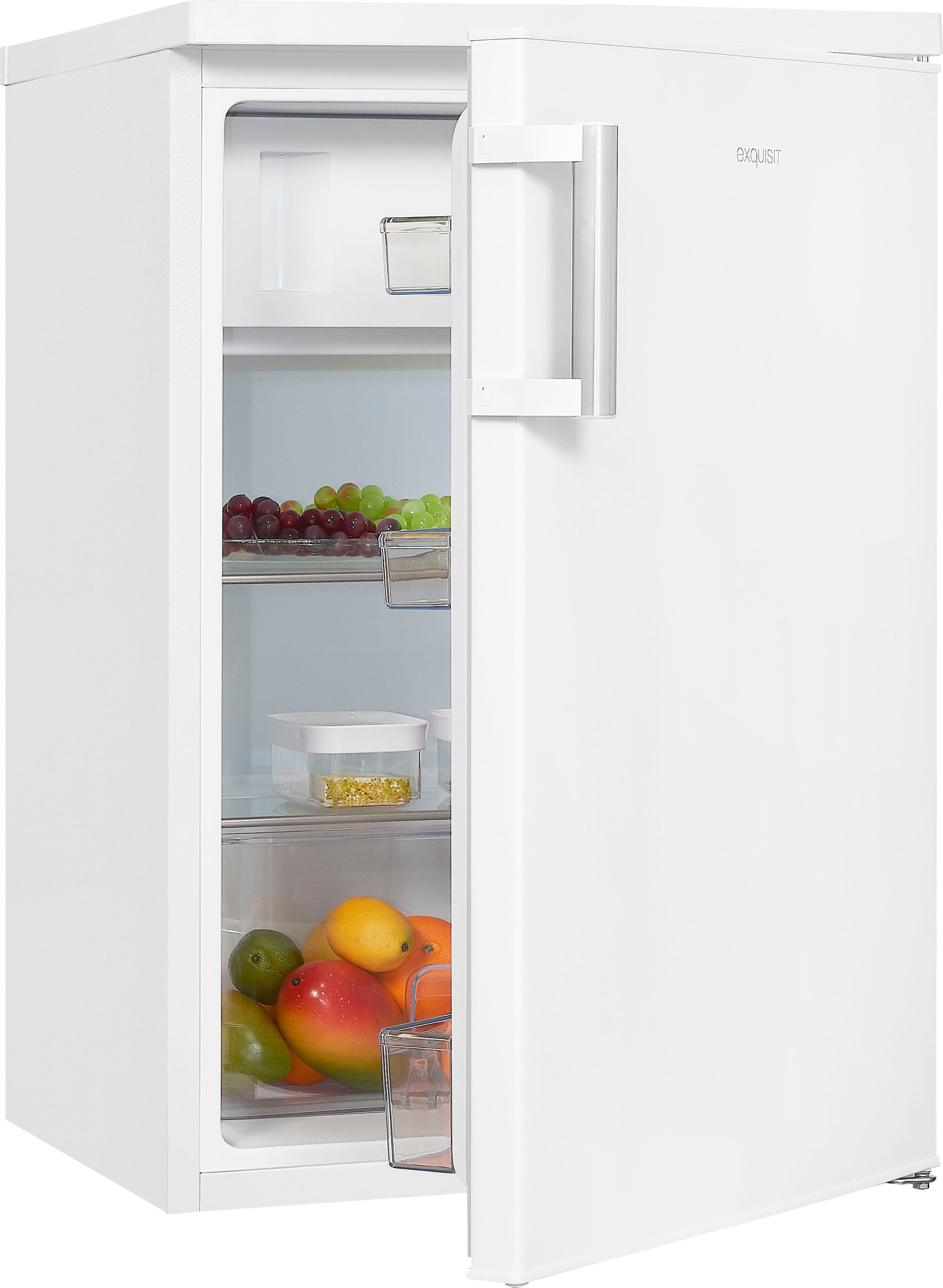 Bild von exquisit Kühlschrank »KS16-4-H-010D«, KS16-4-H-010D weiss, 85 cm hoch, 56 cm breit