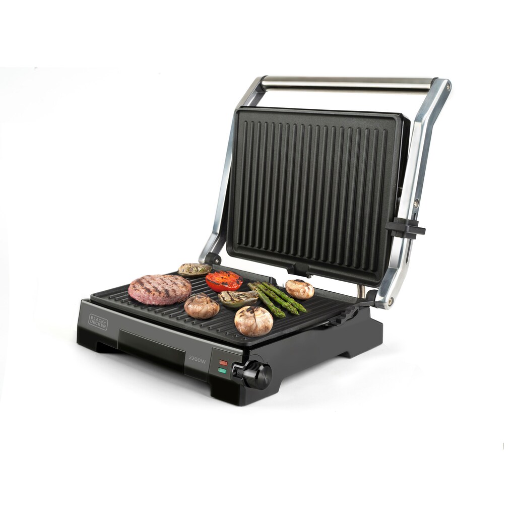 Black + Decker Kontaktgrill »BXGR2200«, 2200 W