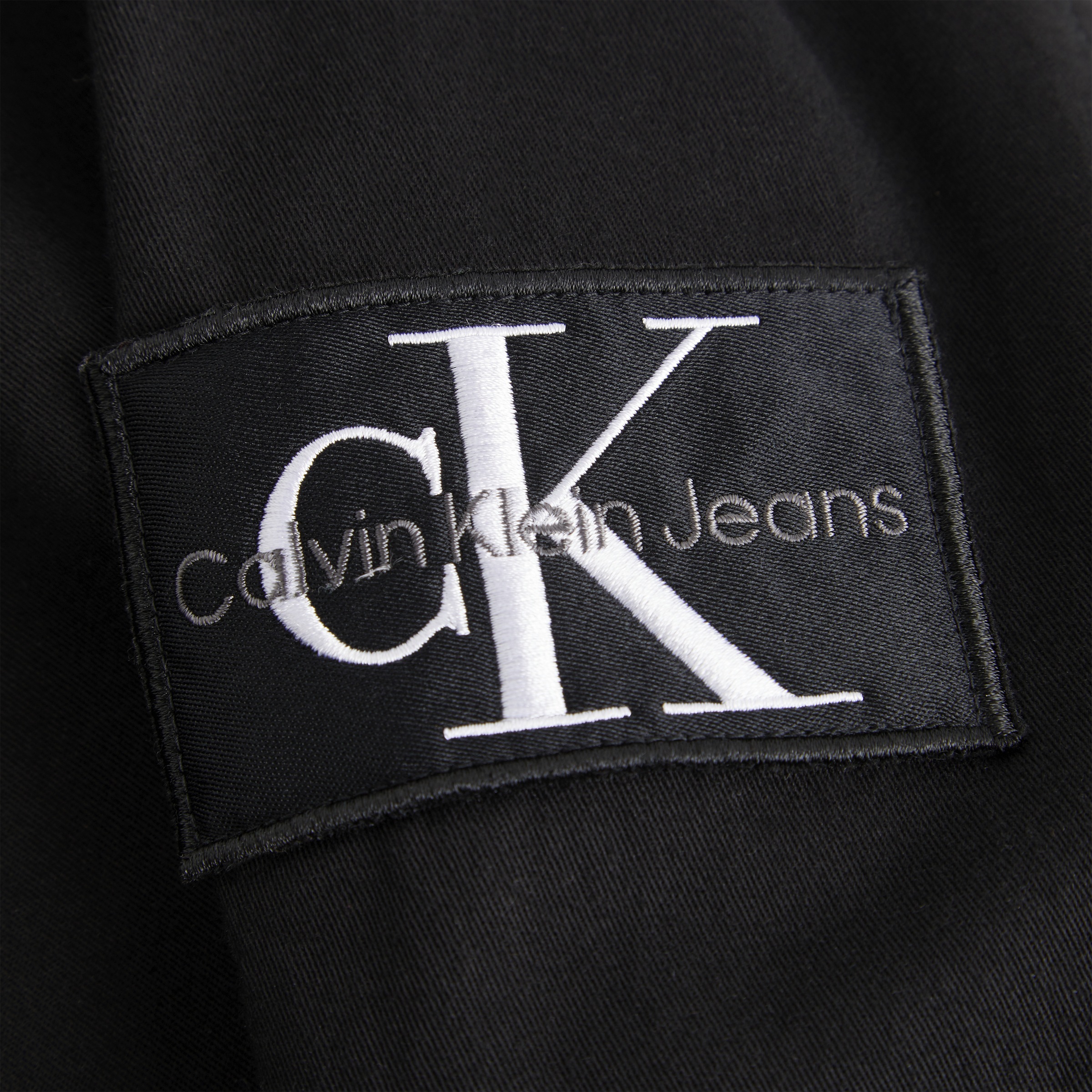 Calvin Klein Jeans Langarmhemd »MONOLOGO BADGE RELAXED SHIRT«