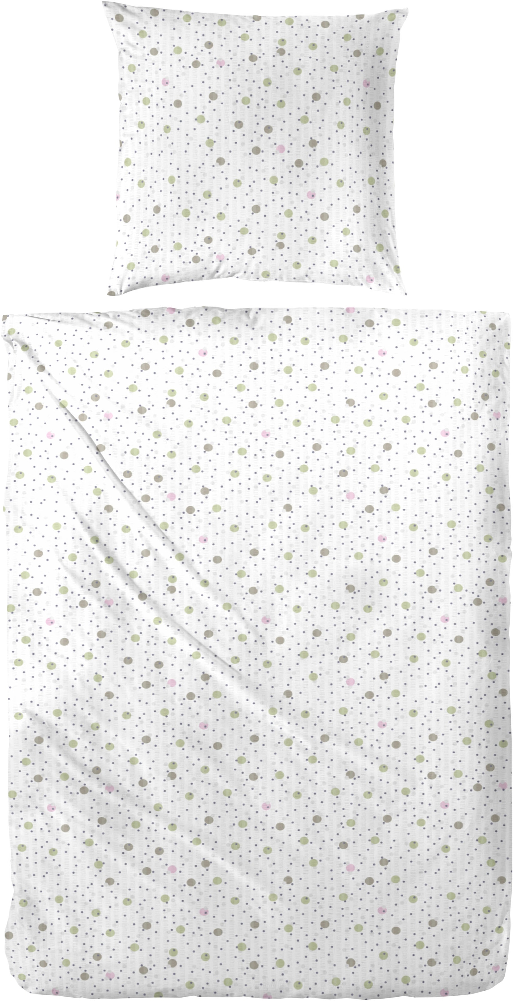 Primera Bettwäsche »Soft-Seersucker Bettwäsche Konfetti« 2 Stk. tlg. mit kl günstig online kaufen