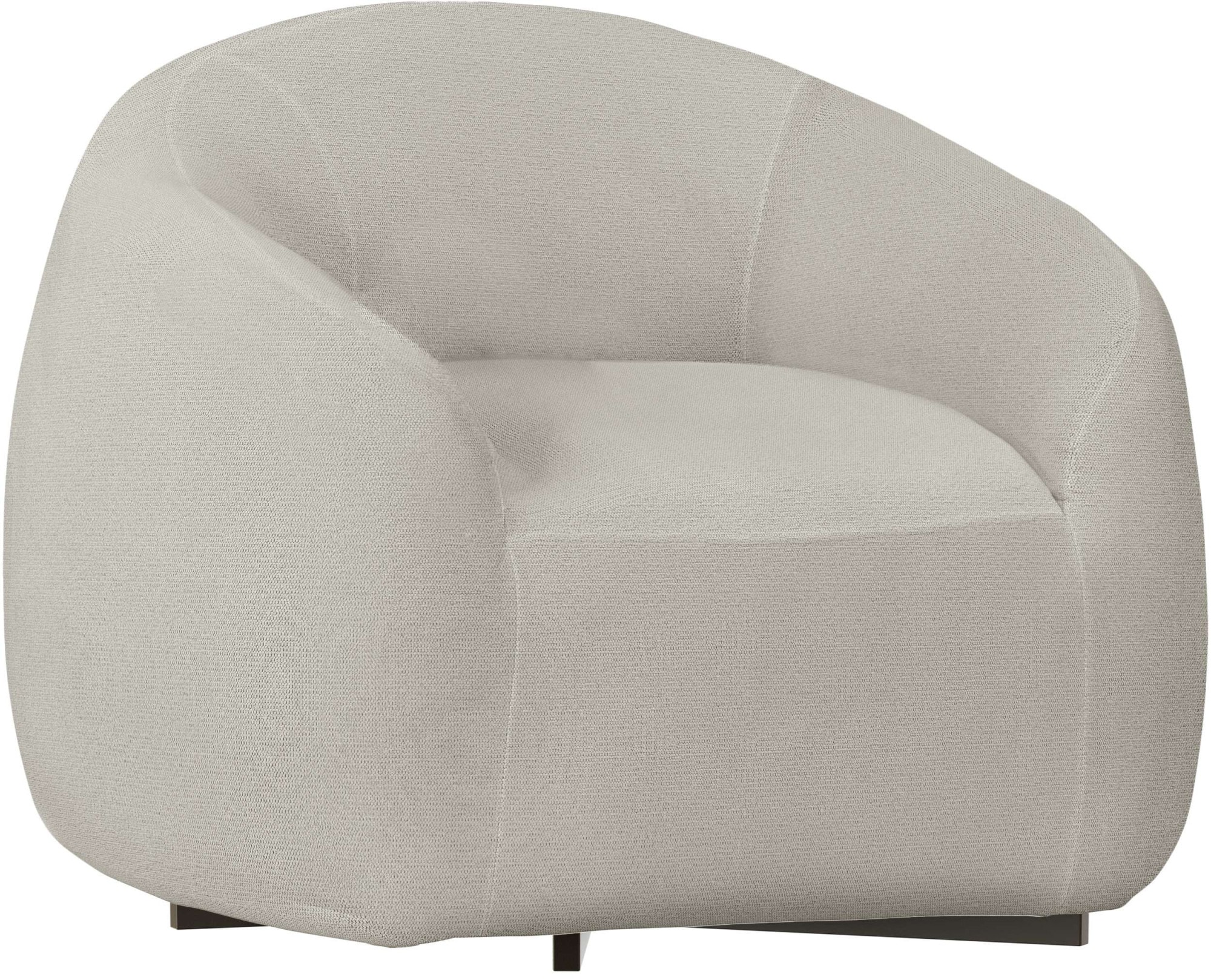 LeGer Home by Lena Gercke Drehsessel »YANI Relaxsessel, Loungesessel, Maße B/T/H: 119/98/82 cm«, organische Form, mit Wellenunterfederung, auch in Bouclé