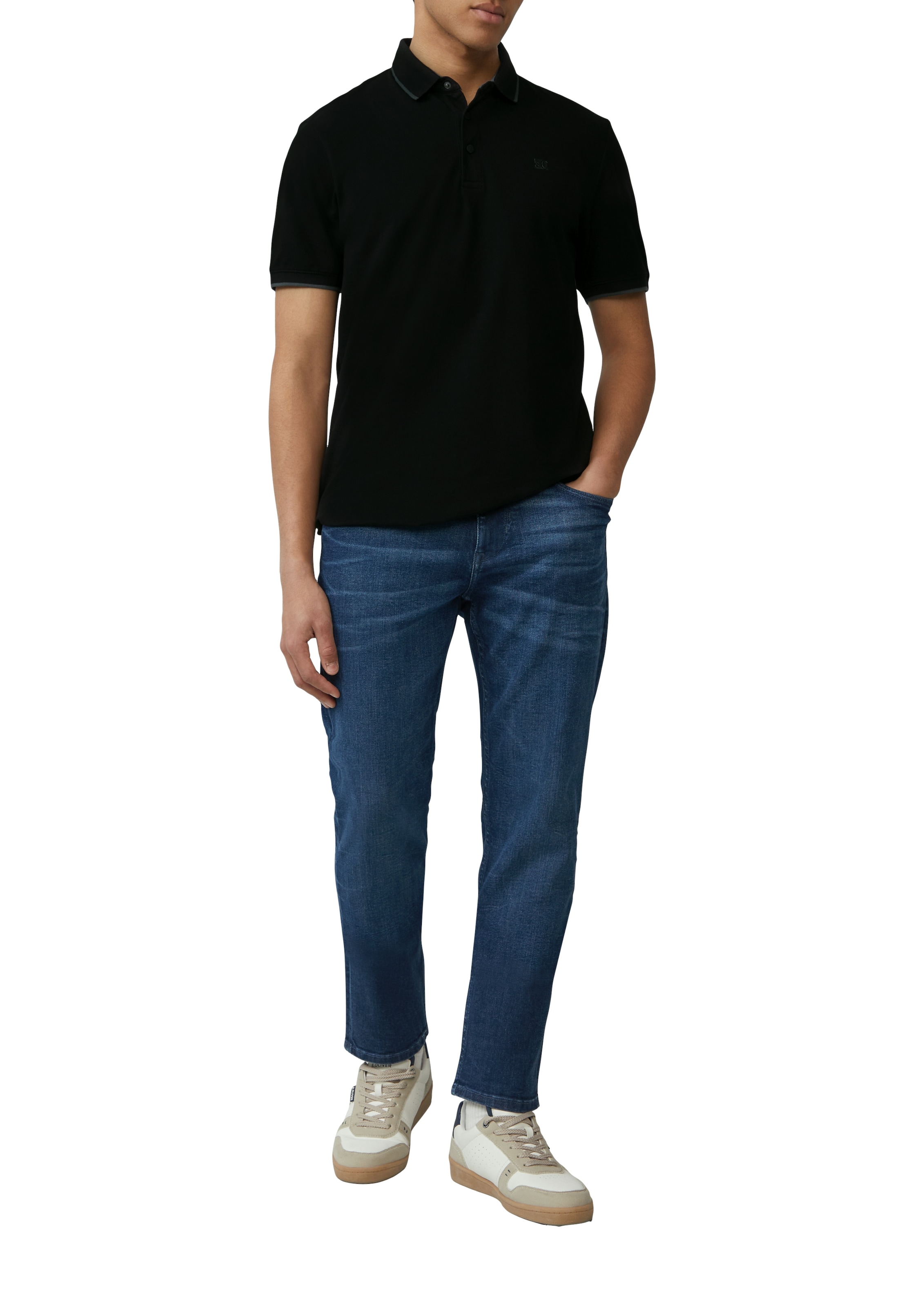s.Oliver Poloshirt, mit Kontrast-Details