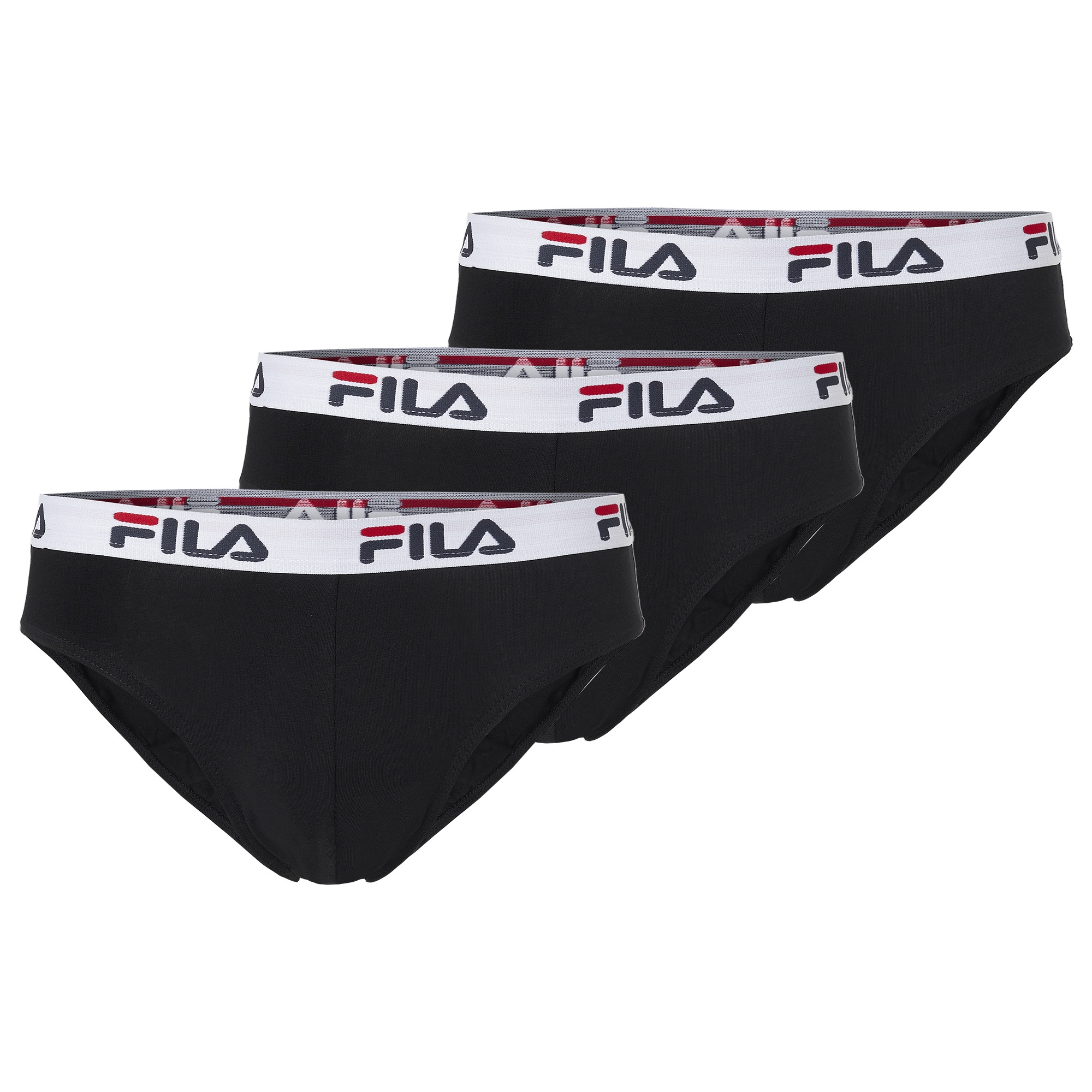 Fila Slip »MAN BRIEF« 3er Pack,  mit elastischem Logobund