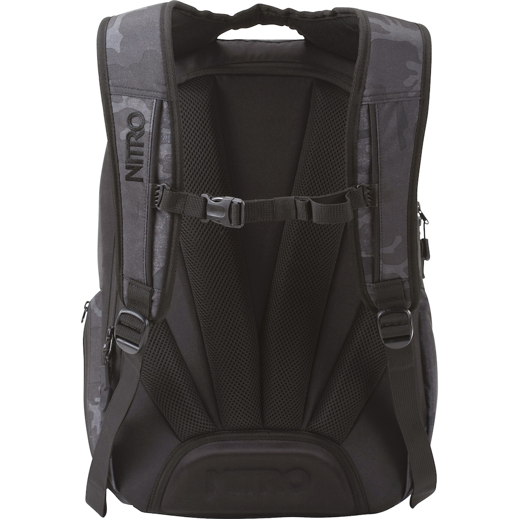 NITRO Schulrucksack »Chase«, Alltagsrucksack, Rucksack für Freizeit, Schule, Arbeit und Reise