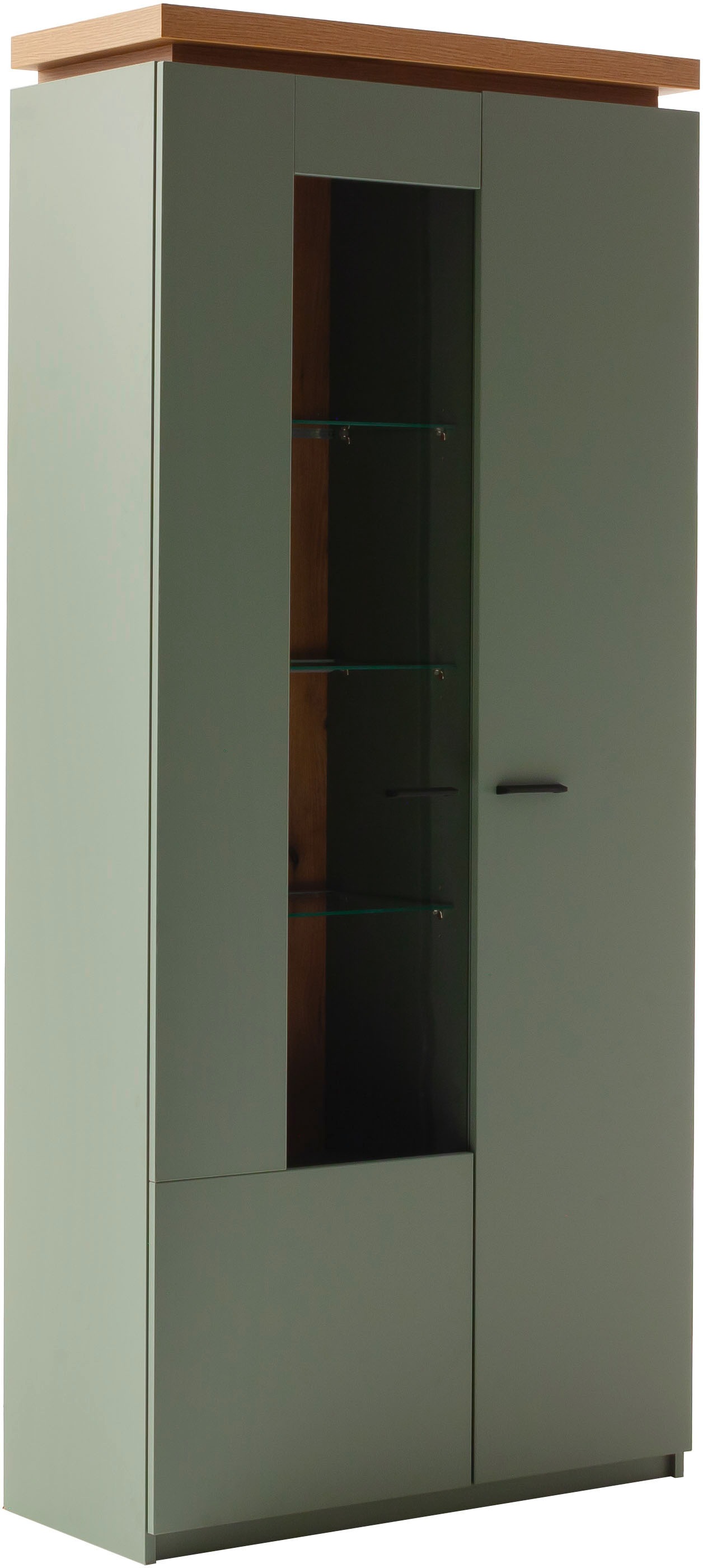 MCA furniture Vitrine »Moniz Kombi-Vitrine« 1 Stk. tlg. Standvitrine,Glasvi günstig online kaufen