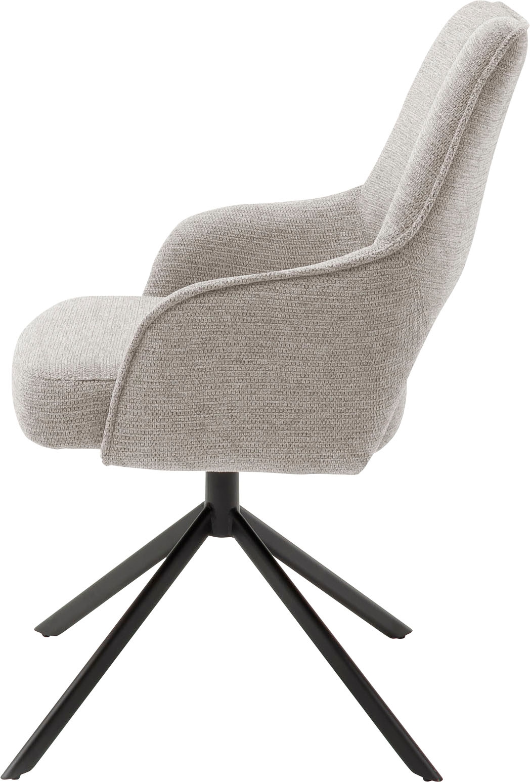 drehbar online Stuhl mit 120 Armlehnstuhl Nivellierung, kaufen furniture 180° 2 Kg »Bangor«, Stoffbezug, MCA belastbar St., bis