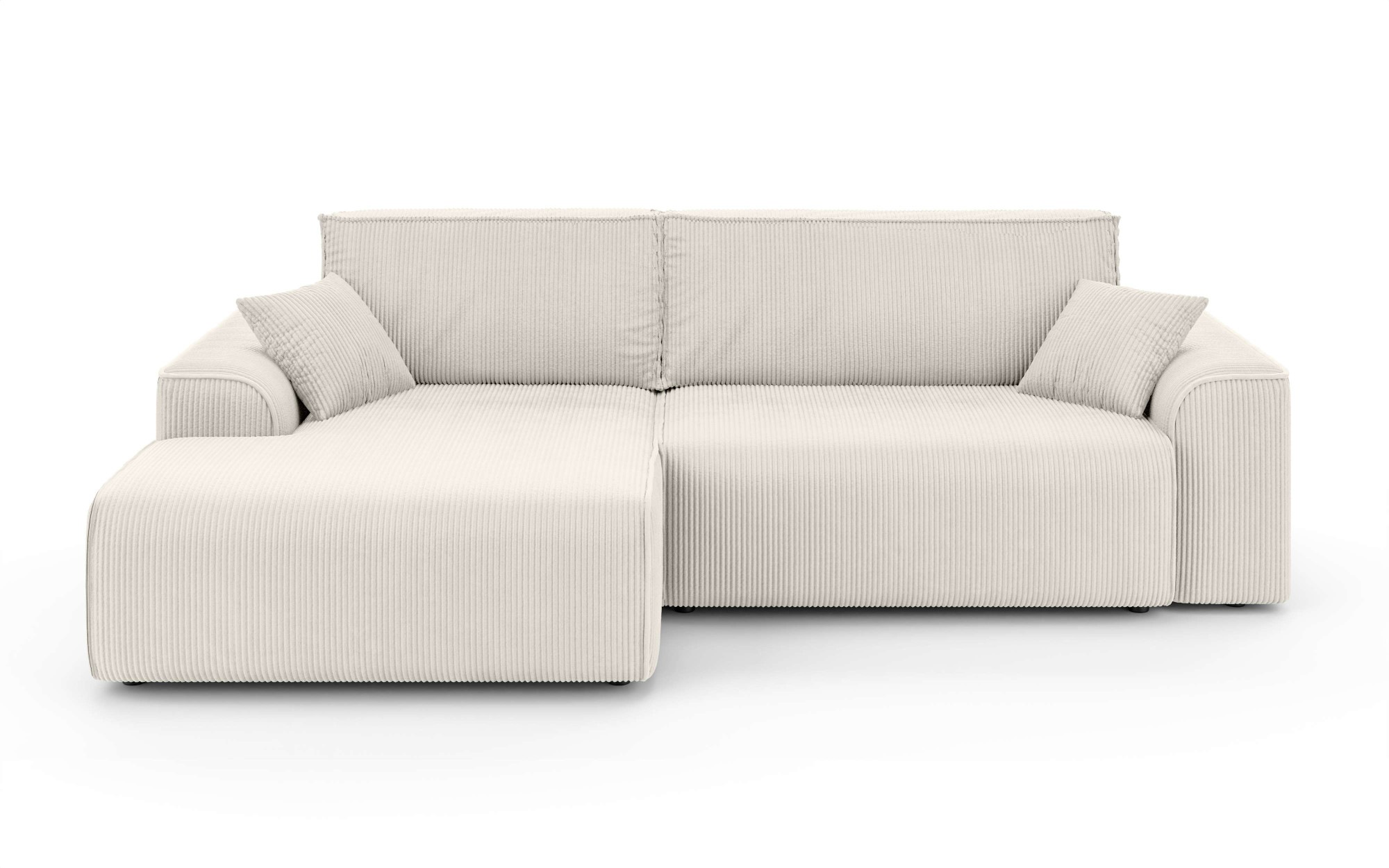 Home affaire Ecksofa »Santenay mit Bettfunktion und Bettkasten, Maße: B/T/H günstig online kaufen