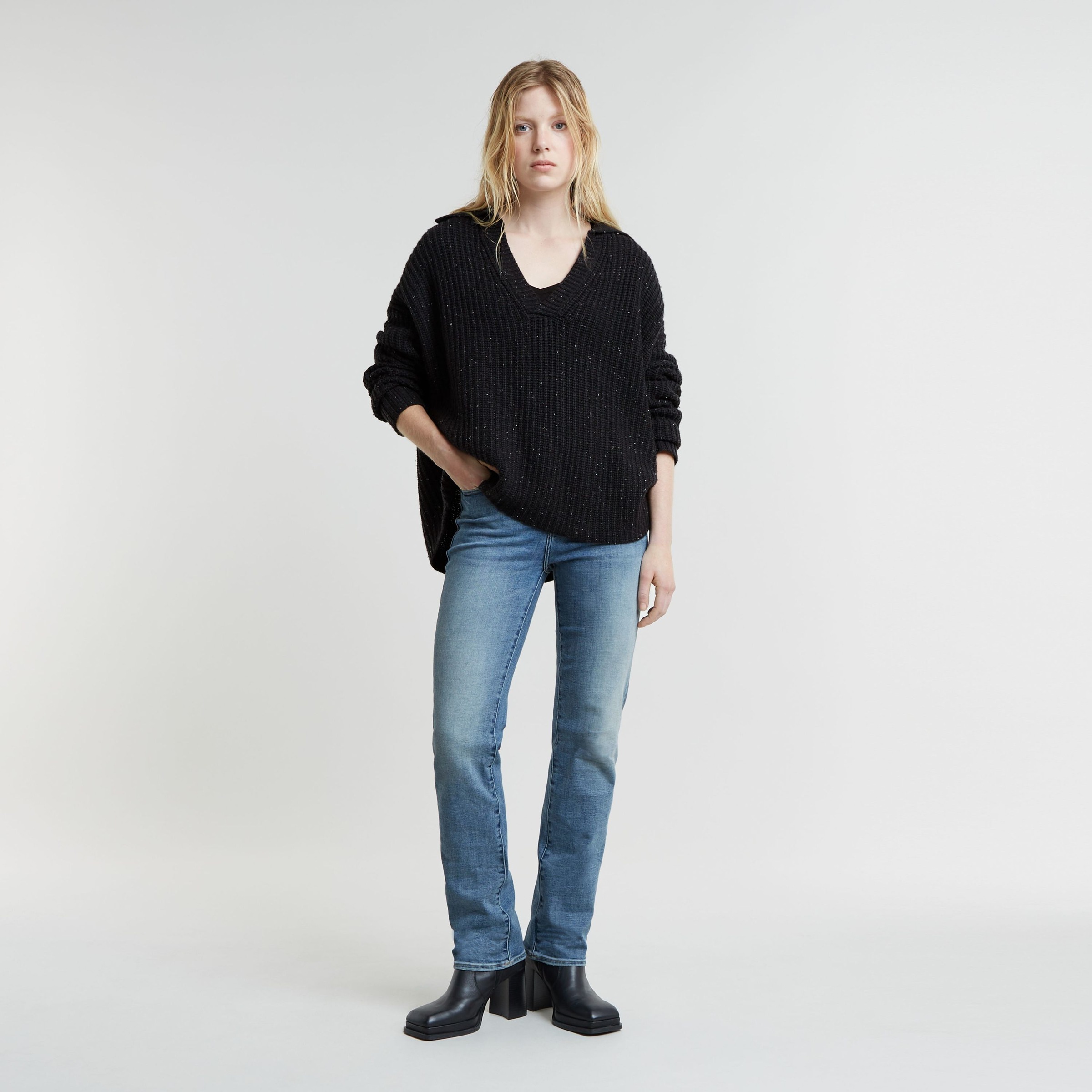 G-STAR Straight-Jeans »Strace Straight Wmn« im 5-Pocket-Stil