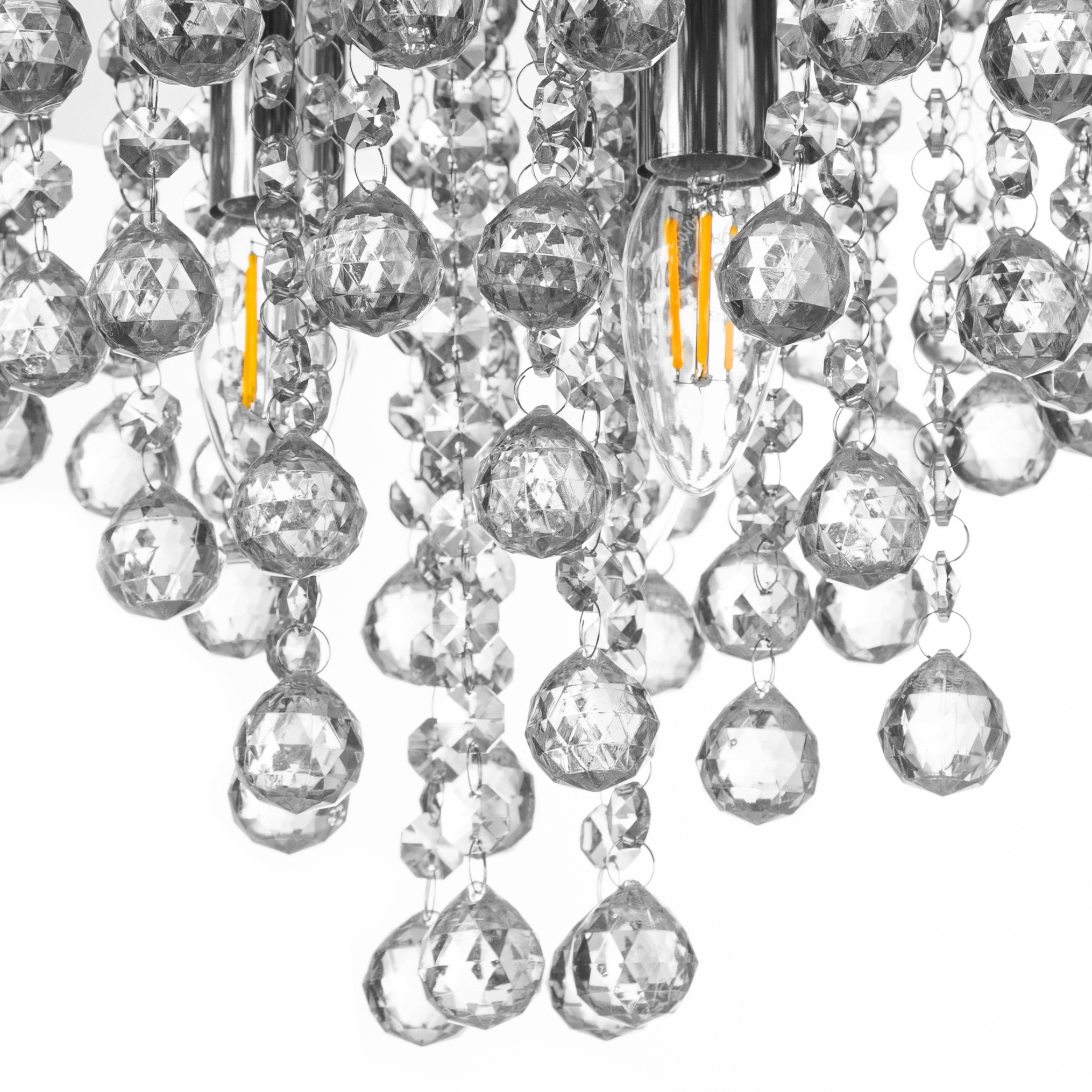 NOWA Deckenleuchte »LONDON« E14 1 Stk. Deckenlampe Wohnzimmer-Leuchte Schlafzimmer-Leuchte Flur Küche