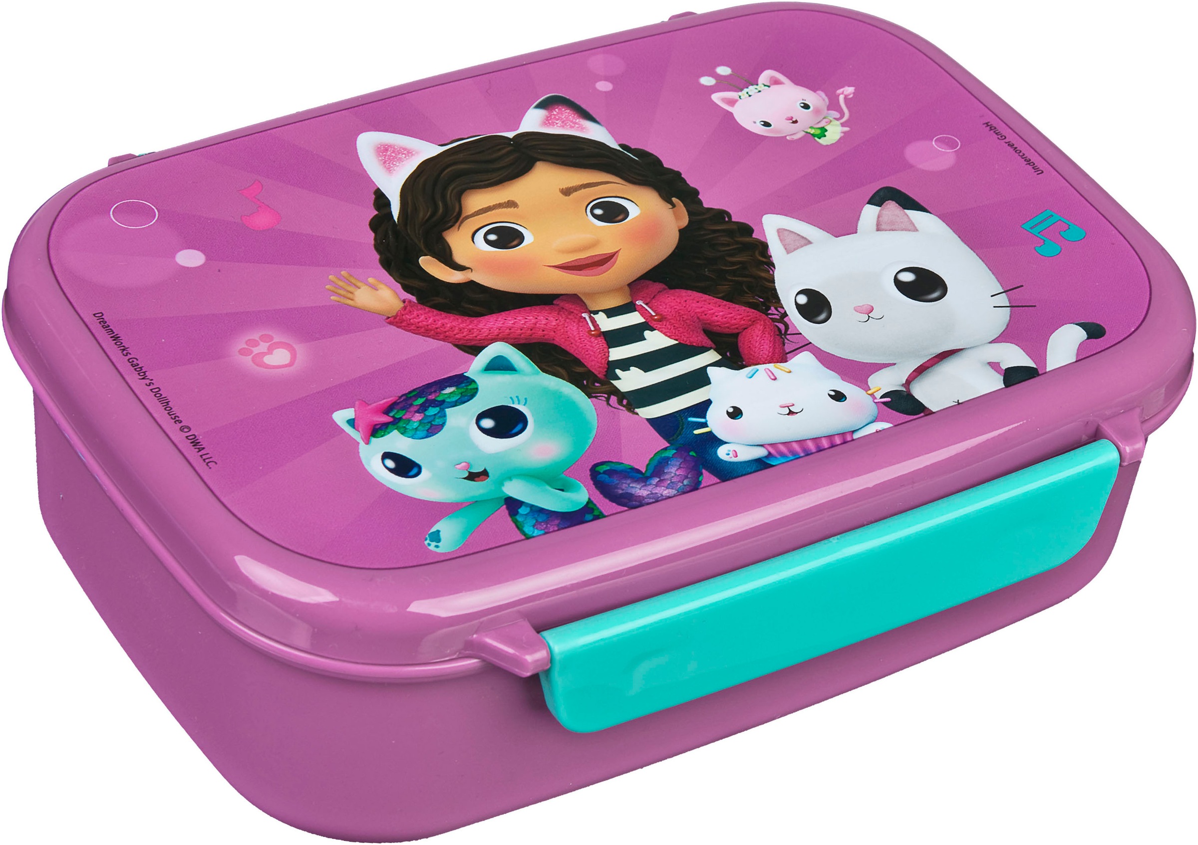 Scooli Lunchbox »Gabby's Dollhouse«, (Set, 2 tlg.), mit Trinkflasche