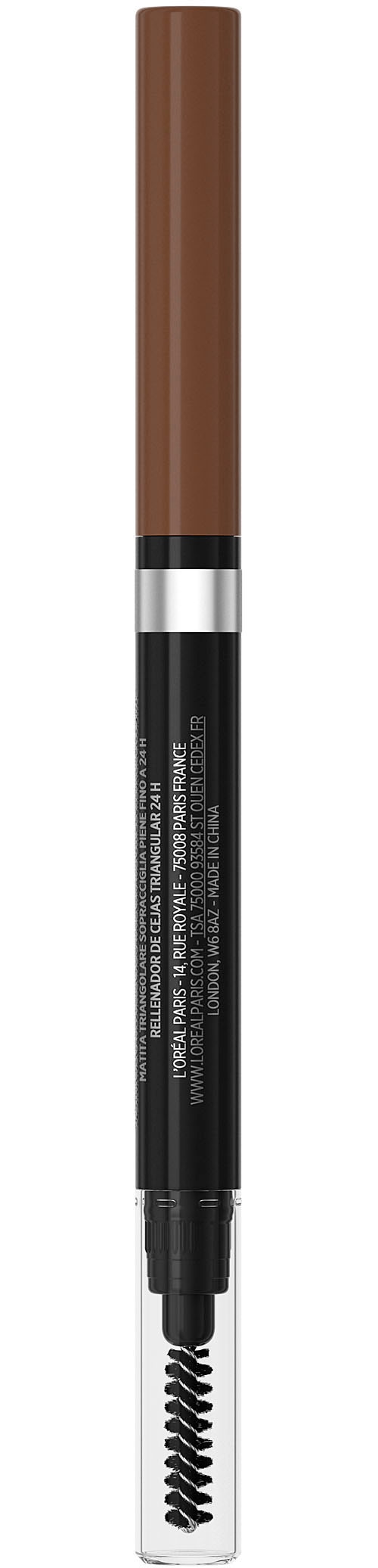 L'ORÉAL PARIS Augenbrauenpflege »Infaillible Brows 24h Pencil«, mit sanfter Dreiecksspitze