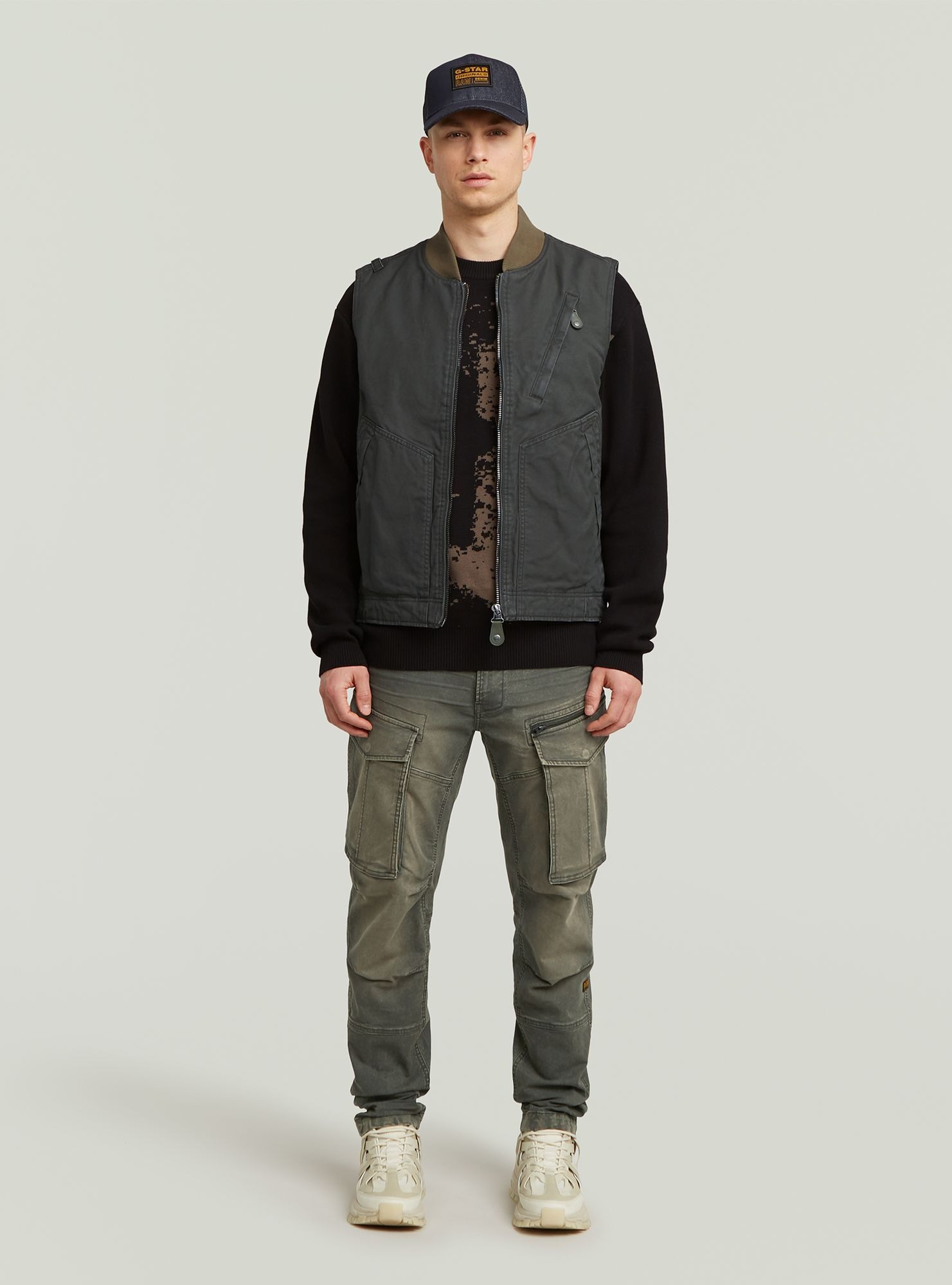 G-STAR Softshellweste »Duty Canvas Weste«