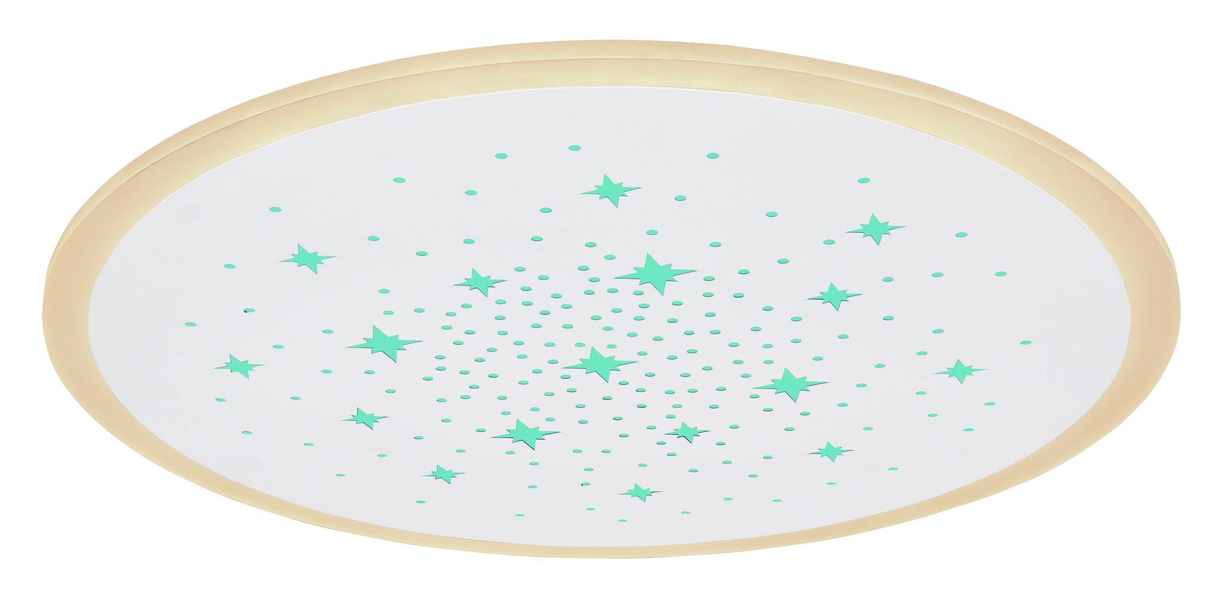 GLOBO LIGHTING LED Deckenleuchte »MURPHY« LED-Modul 1 Stk. Deckenlampe/rund/Wohnzimmer/Schlafzimmer/elegant