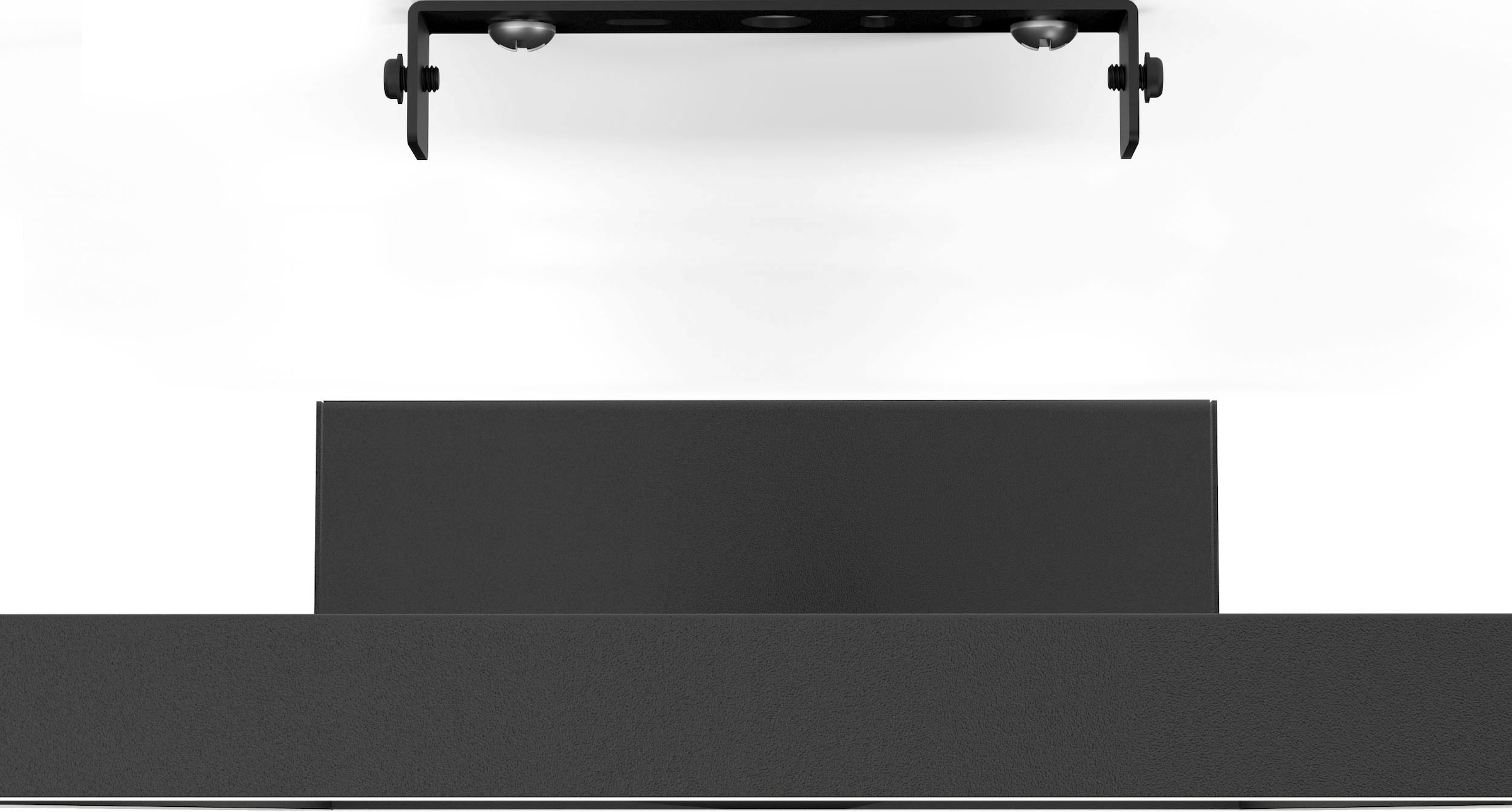 EGLO LED-Deckenleuchte »CALAGRANO-Z« in schwarz aus Alu, Stahl / inkl. LED  fest integriert - 21 Watt, Gr. ca. 64 x 22 cm online bestellen