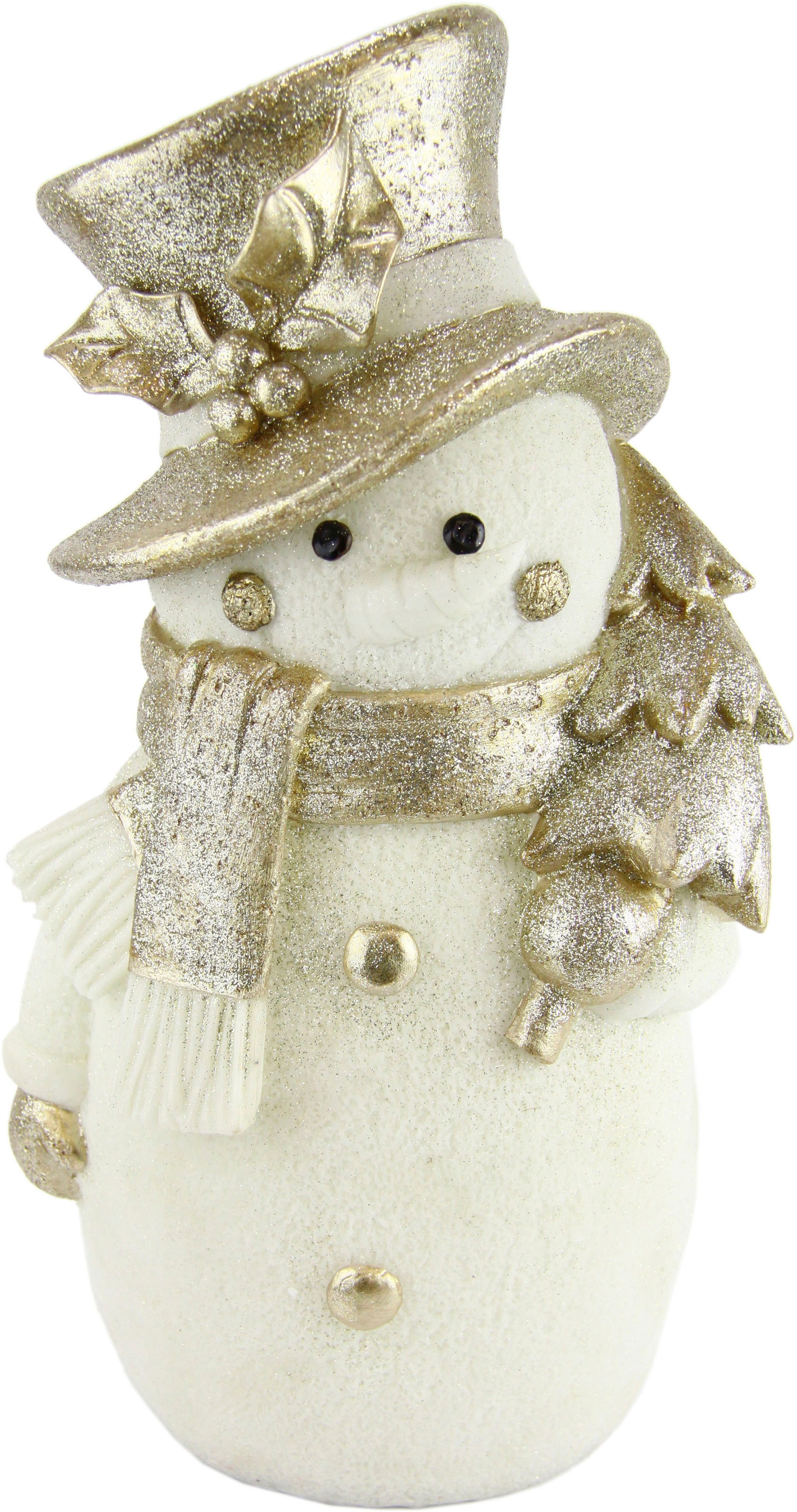 I.GE.A. Dekofigur "Schneemann", Weihnachtsdeko aus Polyresin, Höhe ca. 36 c günstig online kaufen