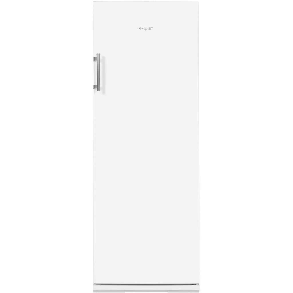 exquisit Getränkekühlschrank »GKS31-V-H-280F weiss«, GKS31-V-H-280F weiss, 163 cm hoch, 60 cm breit