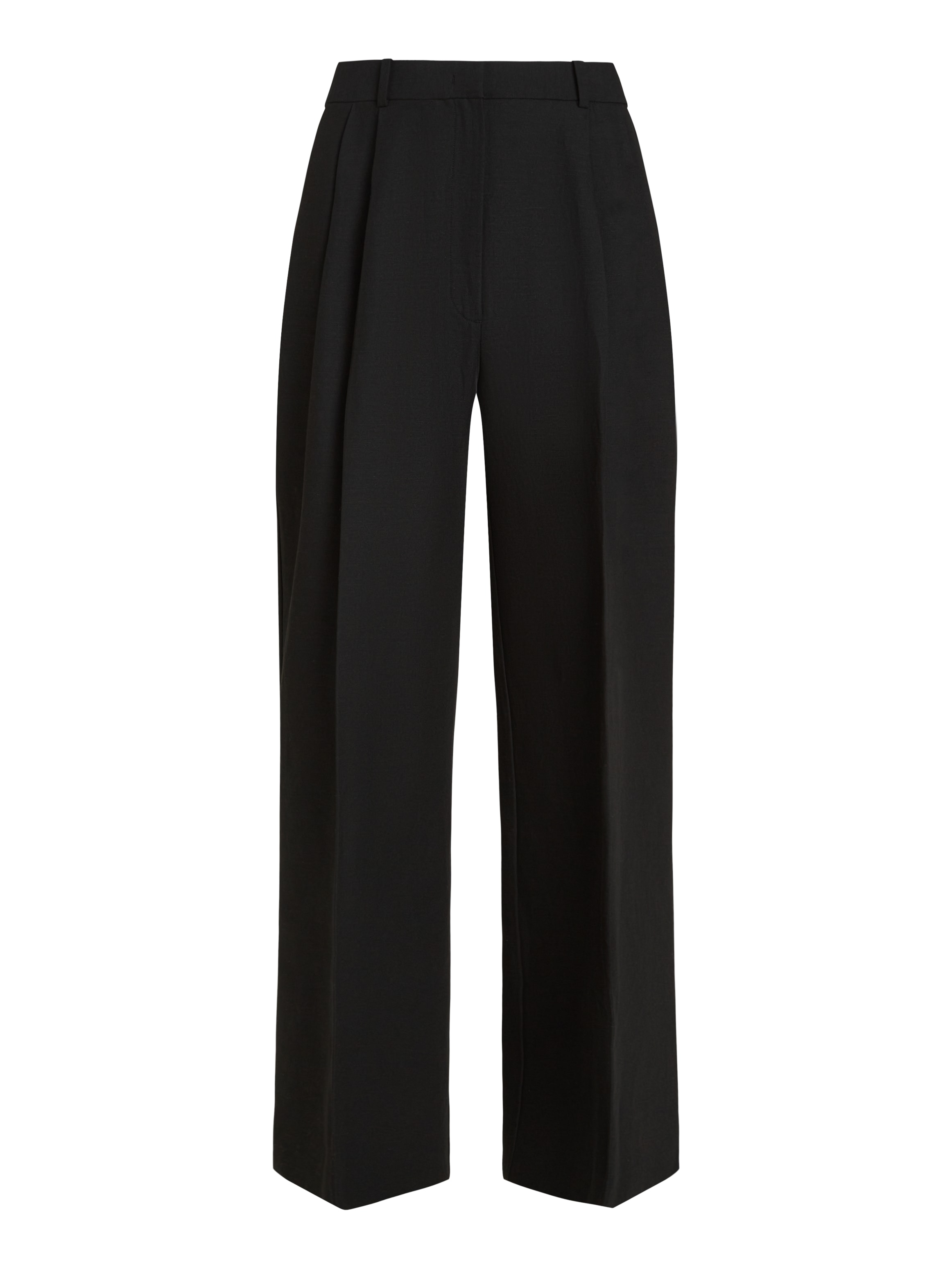 Tommy Hilfiger Webhose »LINEN MIX RLXD STRAIGHT PANTS«  mit Falten ,kühlendes Premium Leinen