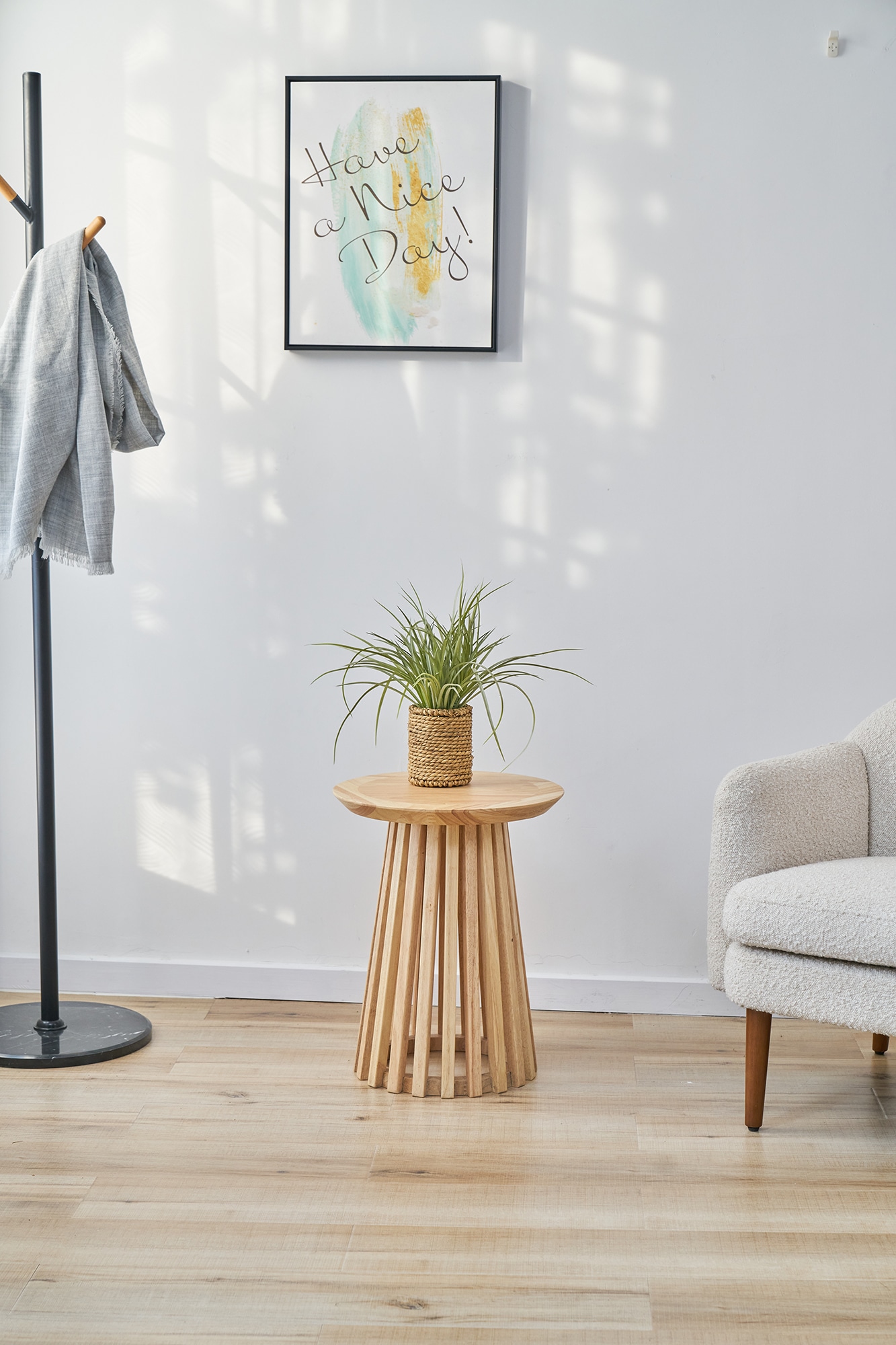 SIT Beistelltisch, auch als Hocker verwendbar, Platte mit schweizer Kante