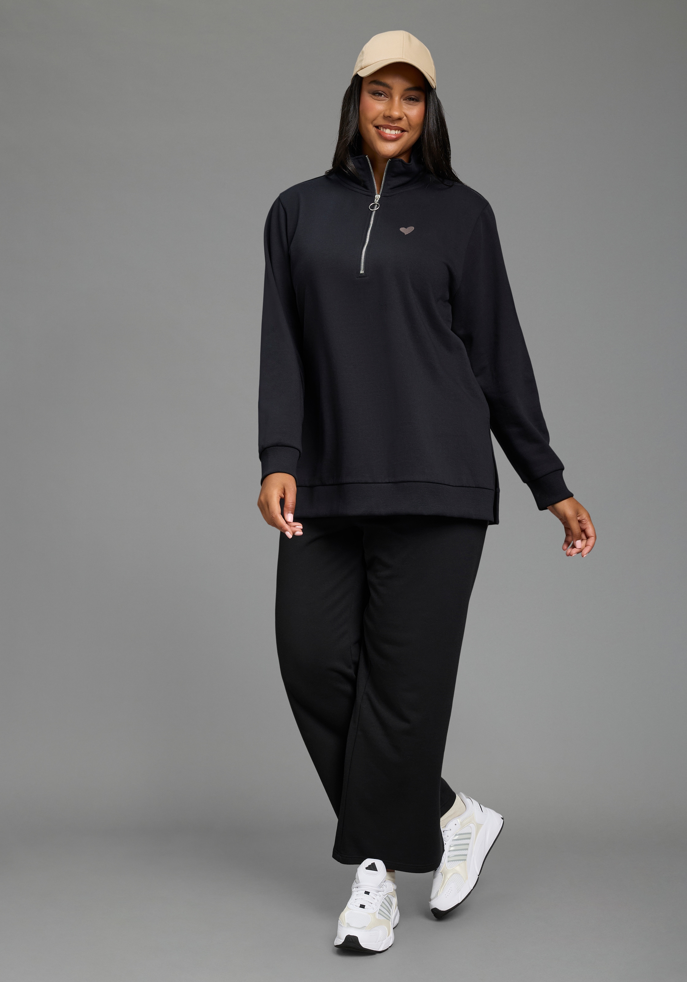 Laura Scott CURVE Longsweatshirt »Große Größen«
