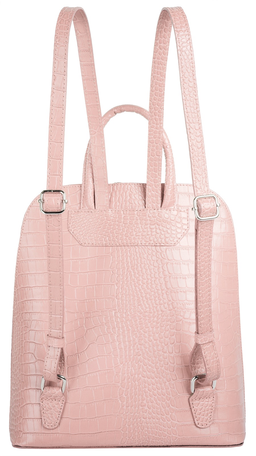 Cluty Cityrucksack, echt Leder, Made in Italy