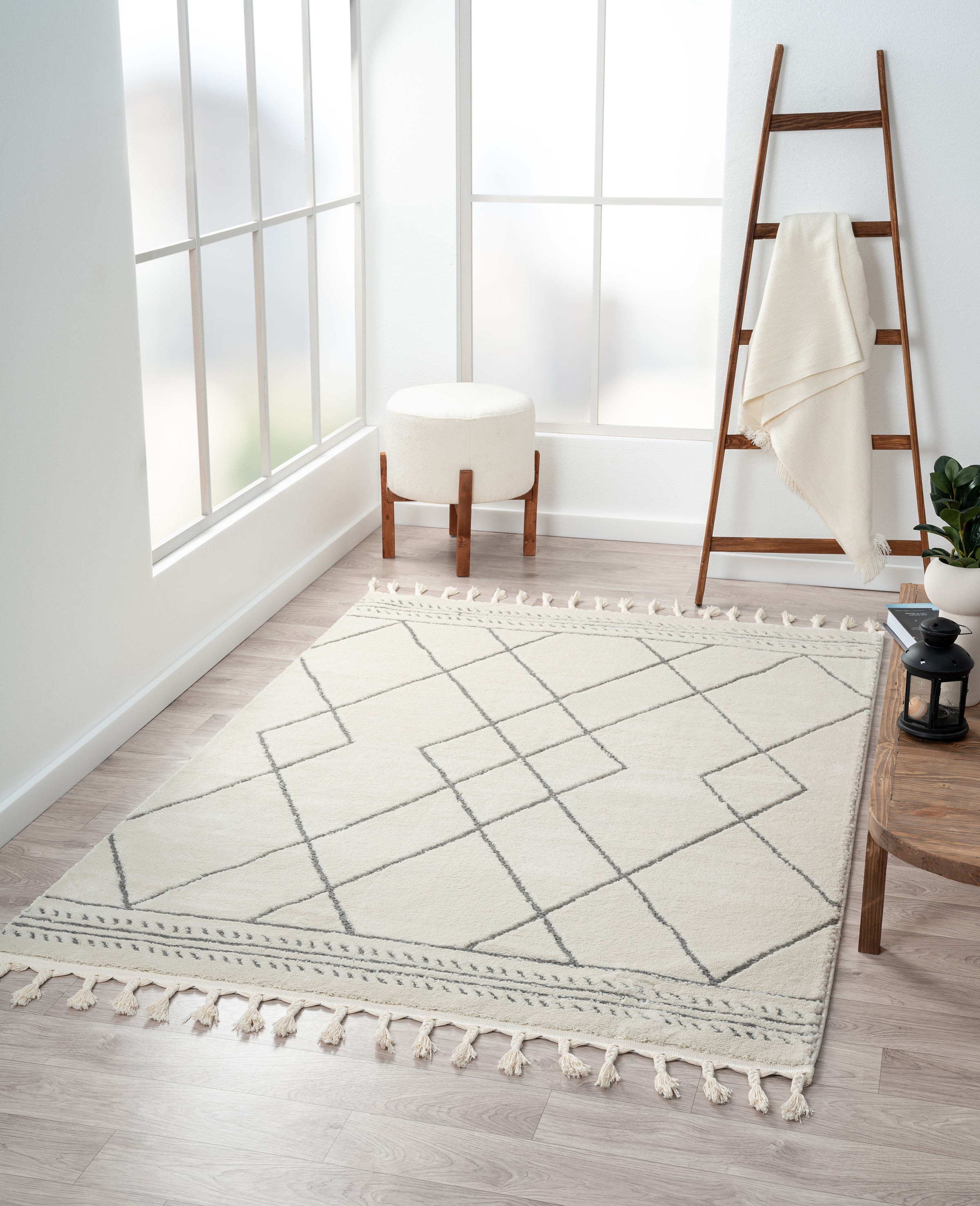 Myflair Möbel & Accessoires Hochflor-Teppich »Moroccan Design Lagerräumung« günstig online kaufen