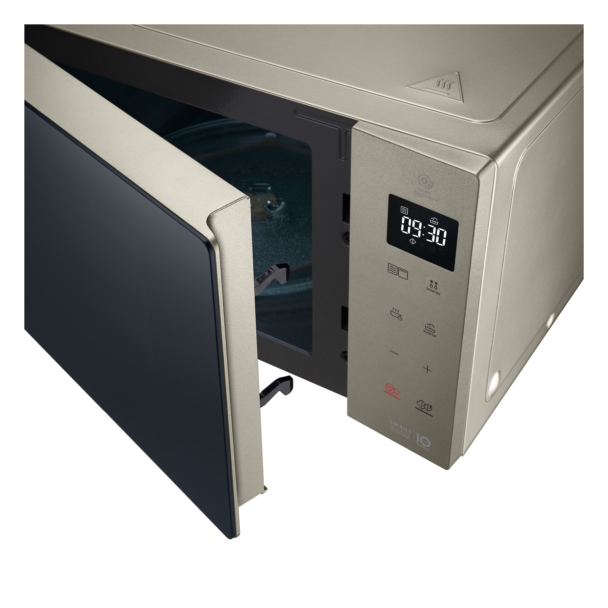 LG Mikrowelle »MH 6535 GIS« Grill 1000 W echte Glasfront