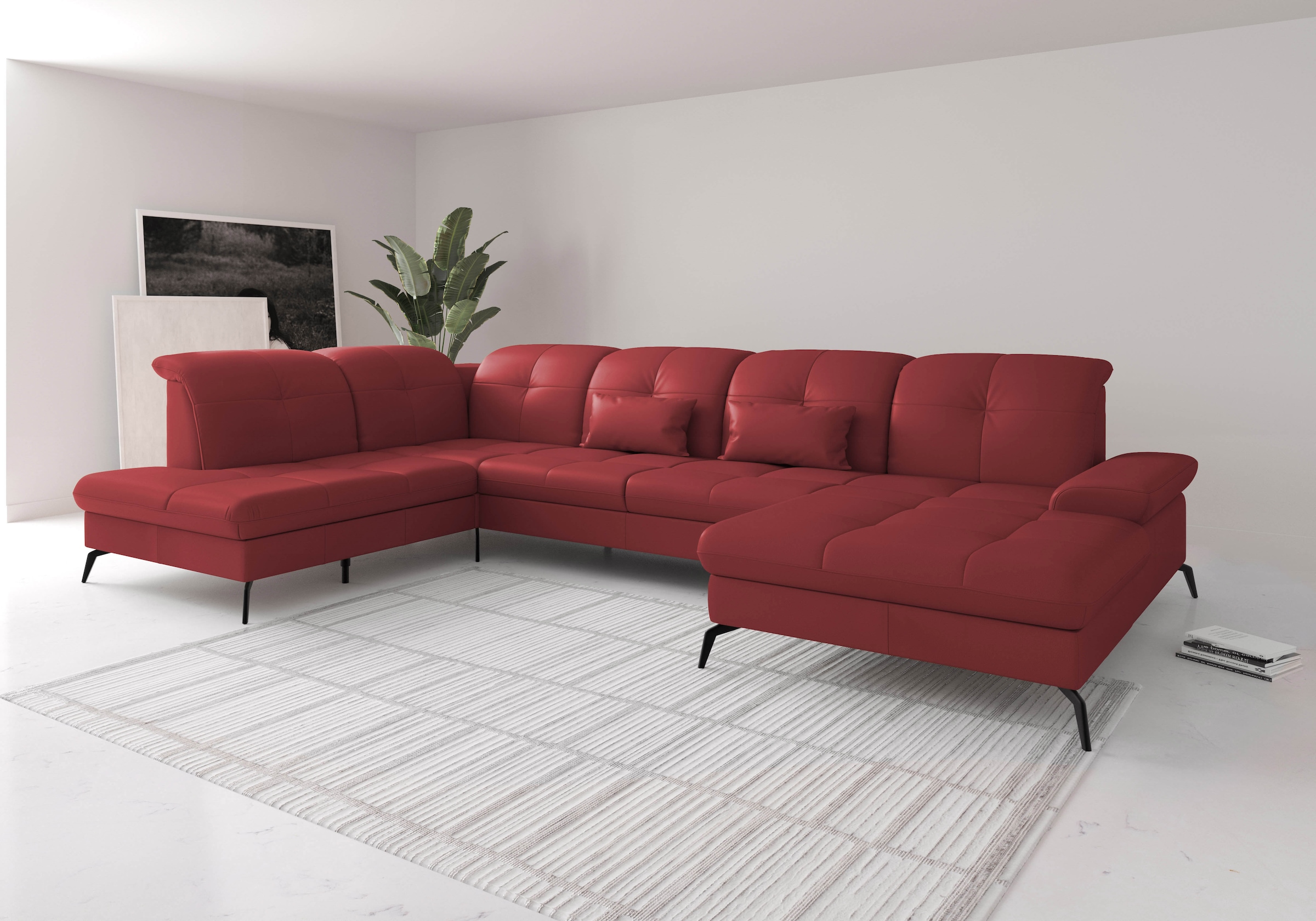 sit&more Wohnlandschaft »Amica«, inkl Sitztiefenverstellung und Armteilvers günstig online kaufen
